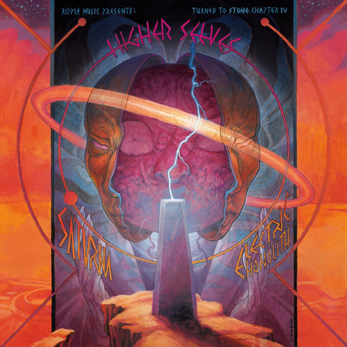 Saturna & Electric Monolith - Turned To Stone Chapter 4: Higher Selves (LP)