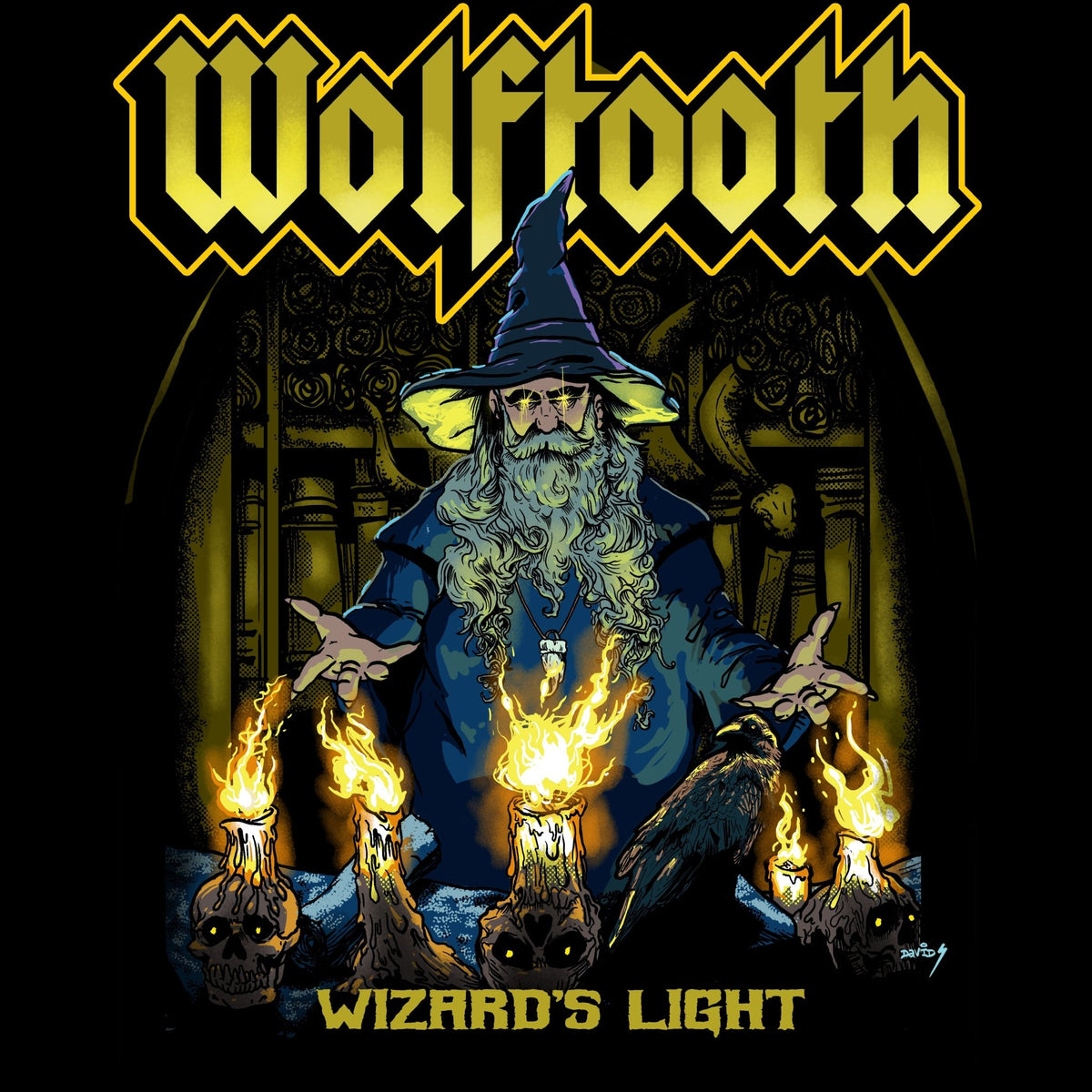 Wolftooth - Wizard's Light (Citrus/Yellow Marble Vinyl) (LP)