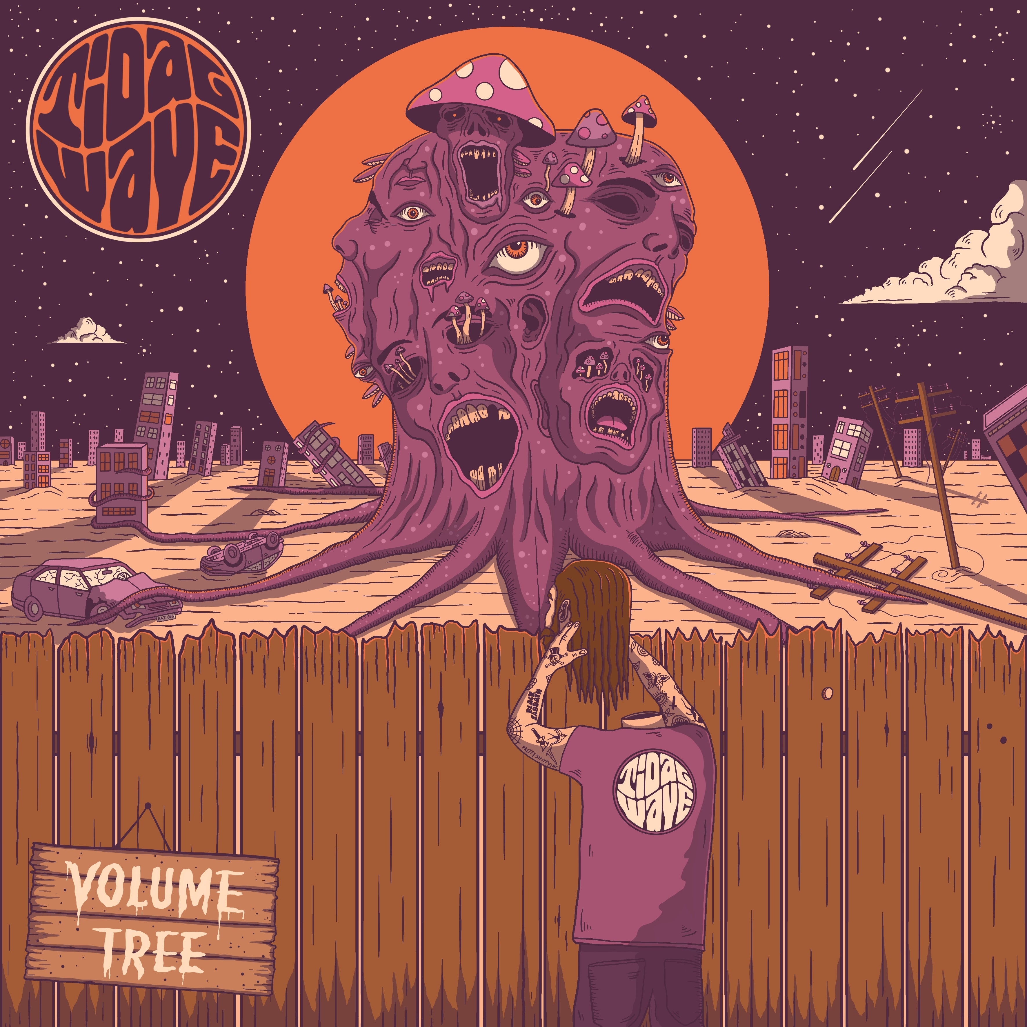 Tidal Wave - Volume Tree (Graphite Ecomix) (LP)