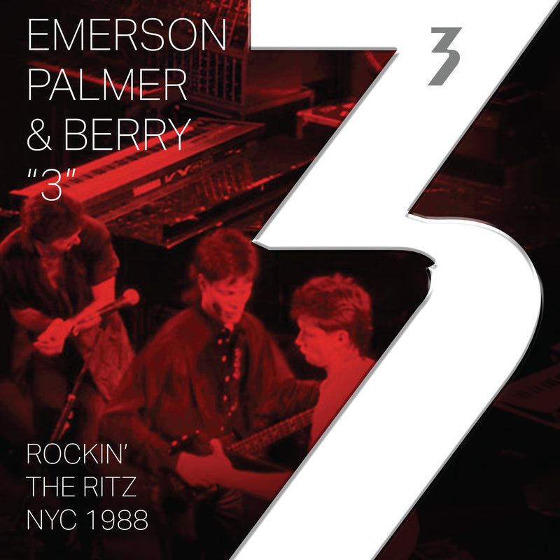 3: Emerson, Palmer & Berry - Rockin' The Ritz NYC 1988 (Sky Blue Vinyl with Inserts) (LP)