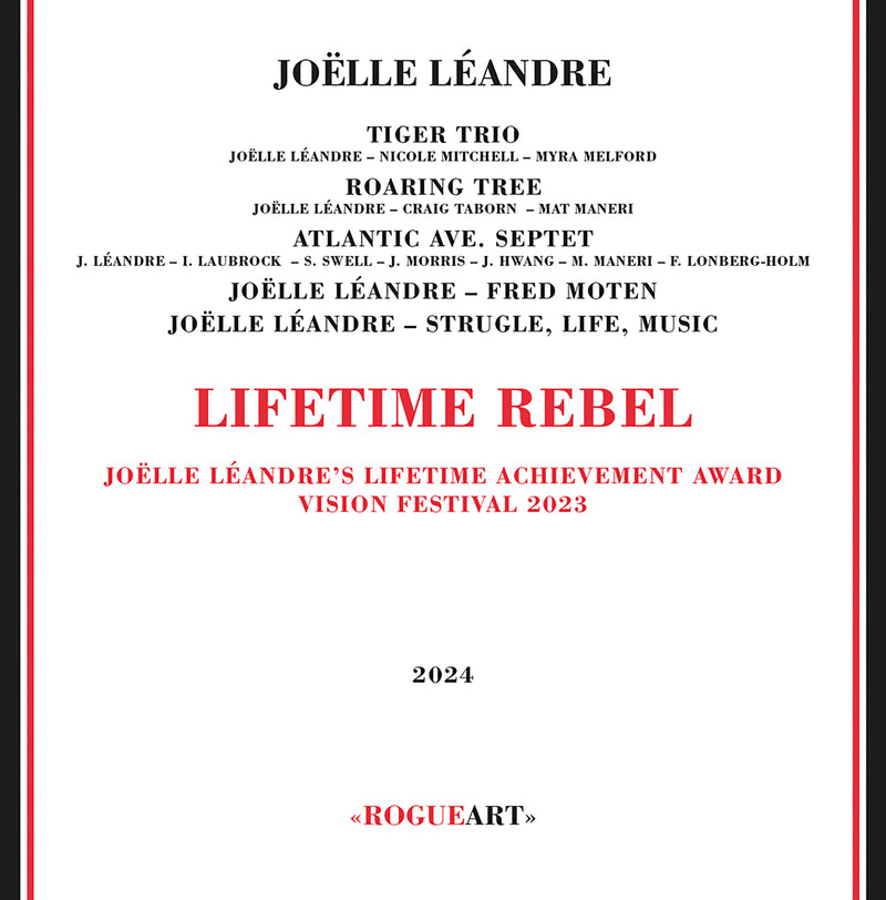 Joëlle Léandre - Lifetime Rebel: Joëlle Léandre's Lifetime Achievement Awards, Vision Festival 2023 (CD)