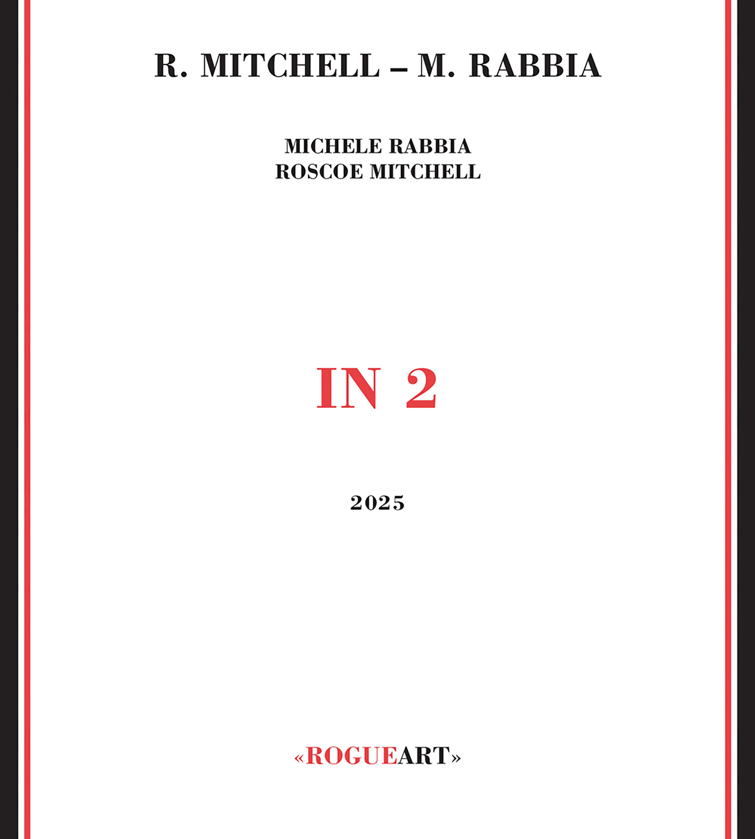 Roscoe Mitchell & Michele Rabbia - In 2 (CD)