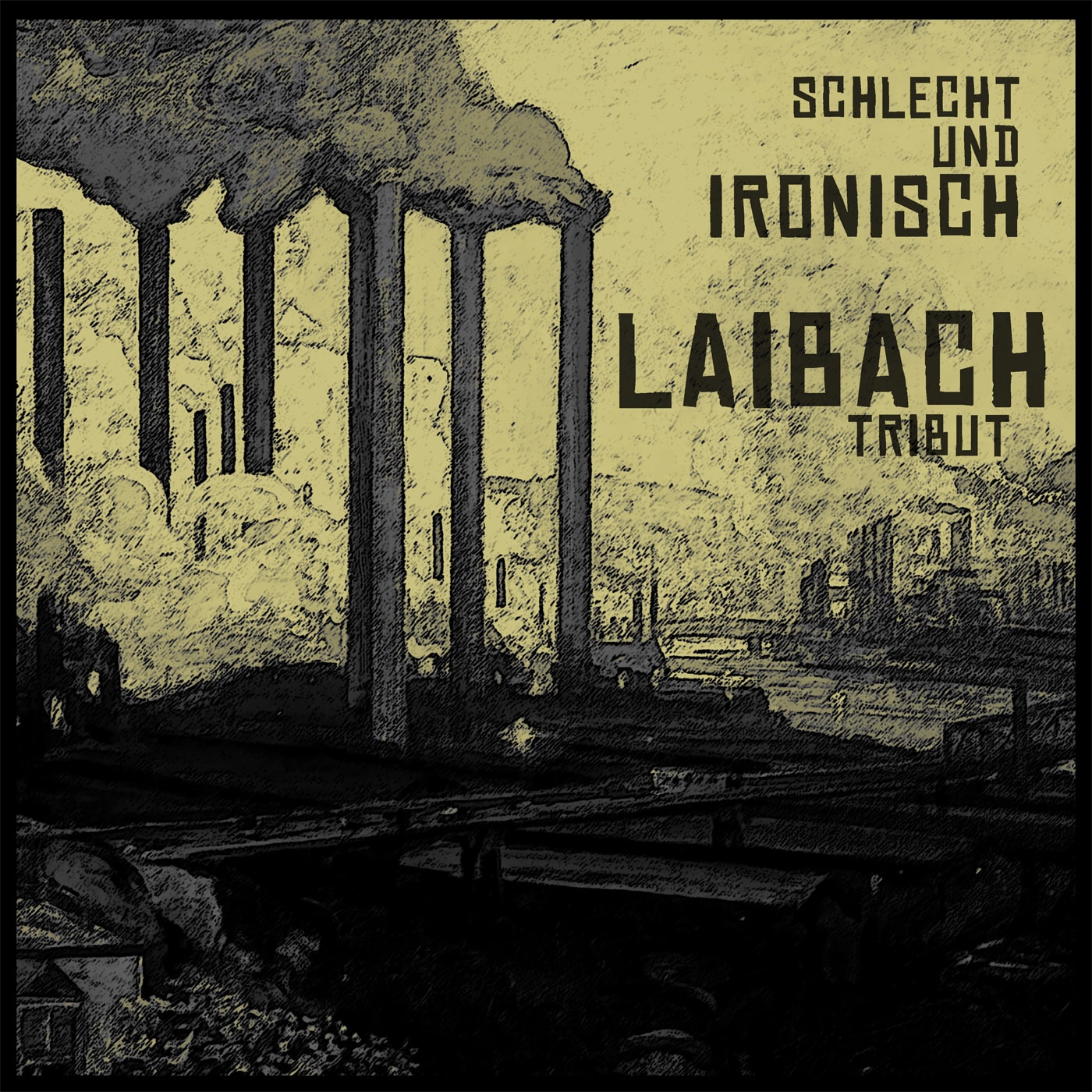 Laibach - Tribut: Schlecht Und Ironisch [Limited Marbled Brown Vinyl] (LP)
