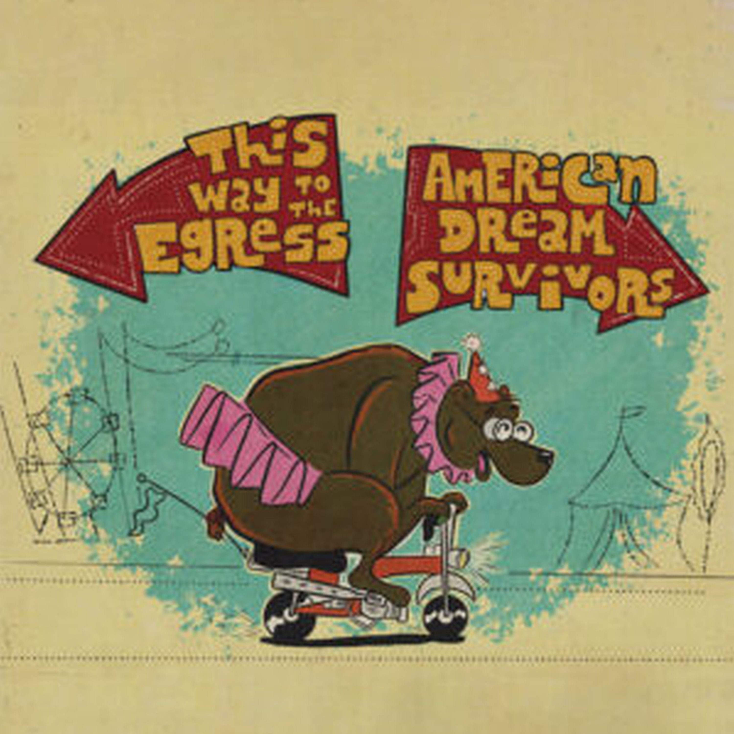 This Way To The Egress & American Dream Survivors - This Way To The Egress / American Dream Survivors Split LP (LP)