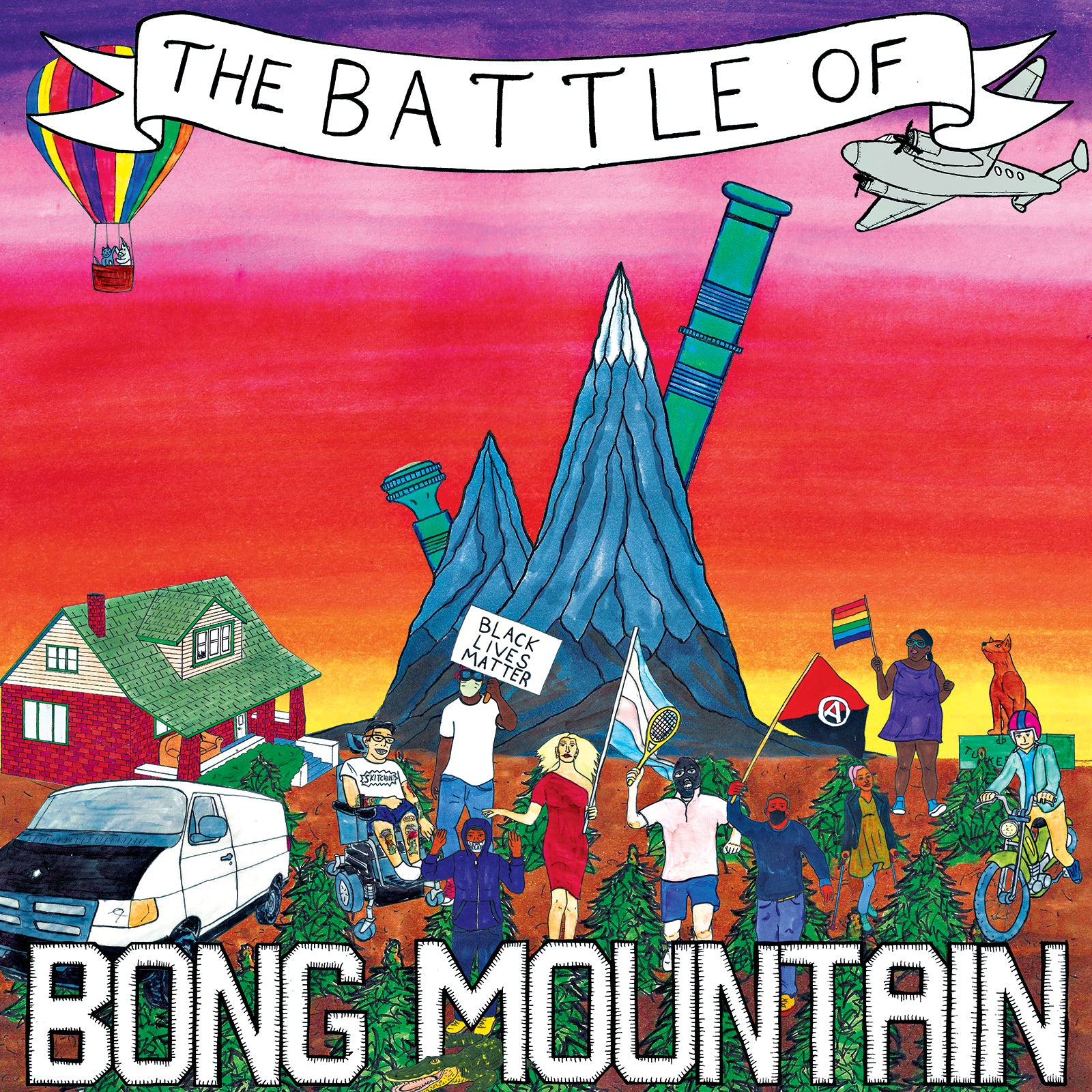 Bong Mountain - The Battle Of Bong Mountain (LP)