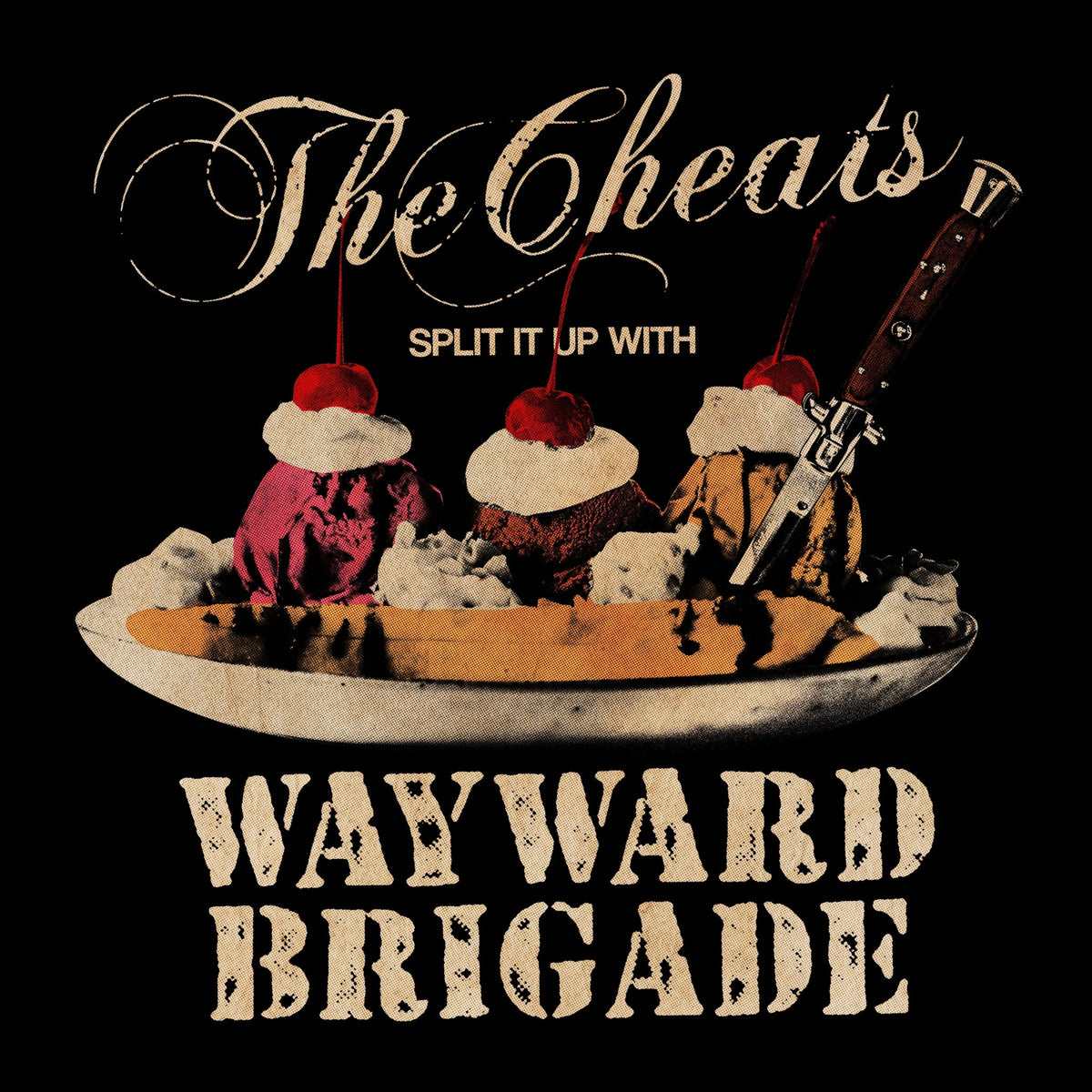 The Cheats & Wayward Brigade - Split It Up (7 INCH)