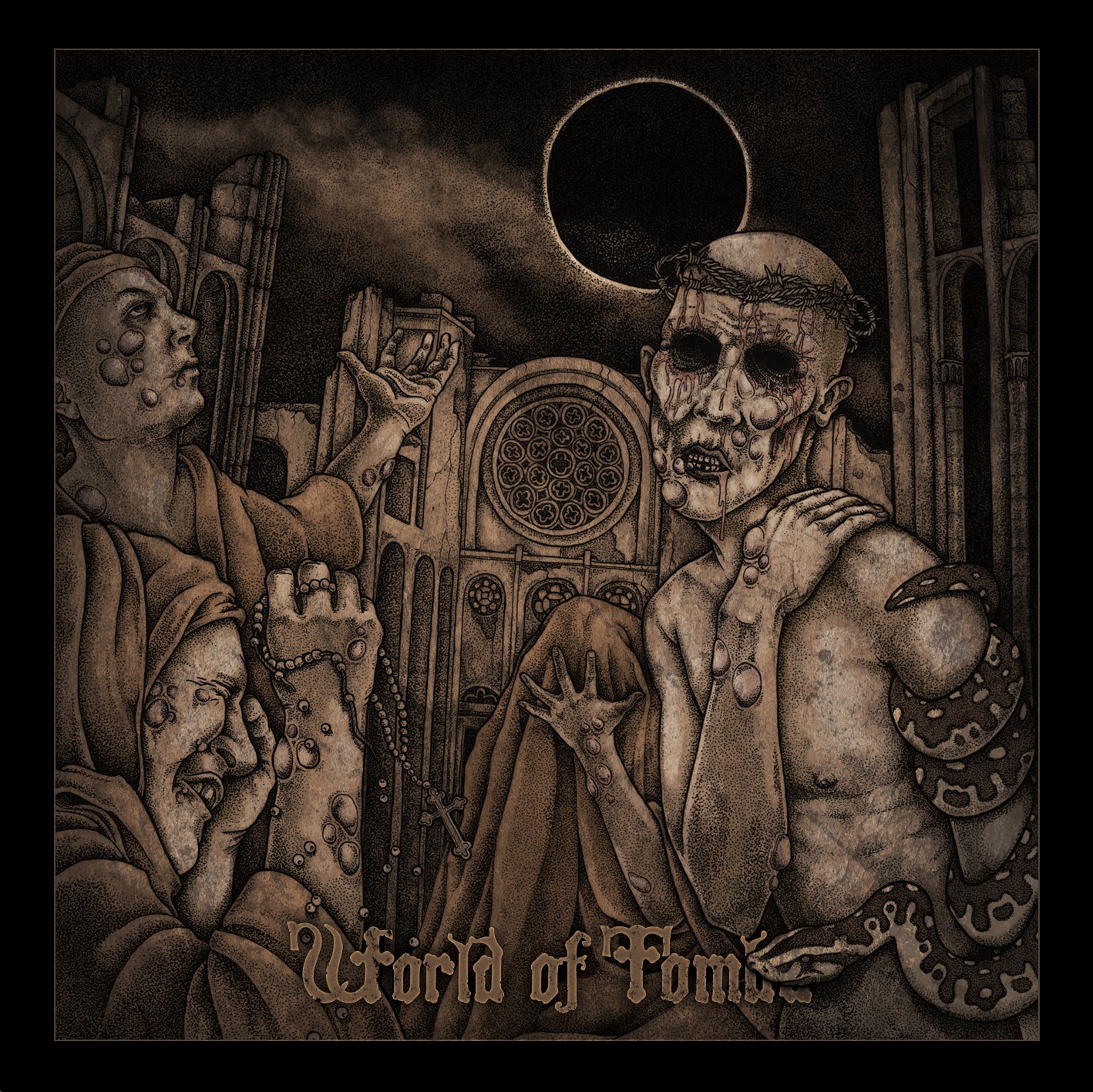 Horned Almighty - World of Tombs (CD)