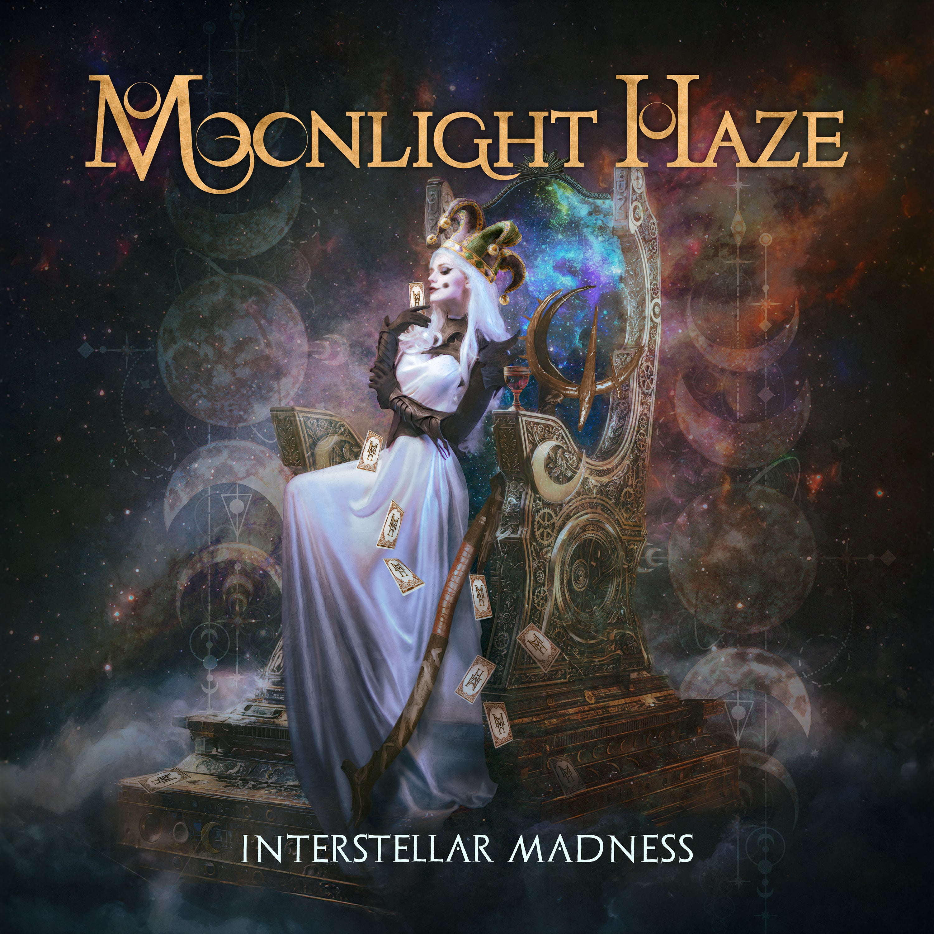 Moonlight Haze - Interstellar Madness [Limited Marbled Red Vinyl] (LP)