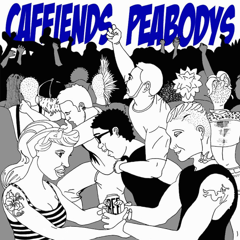 Caffiends/peabody's - S/t Split (CASSETTE)