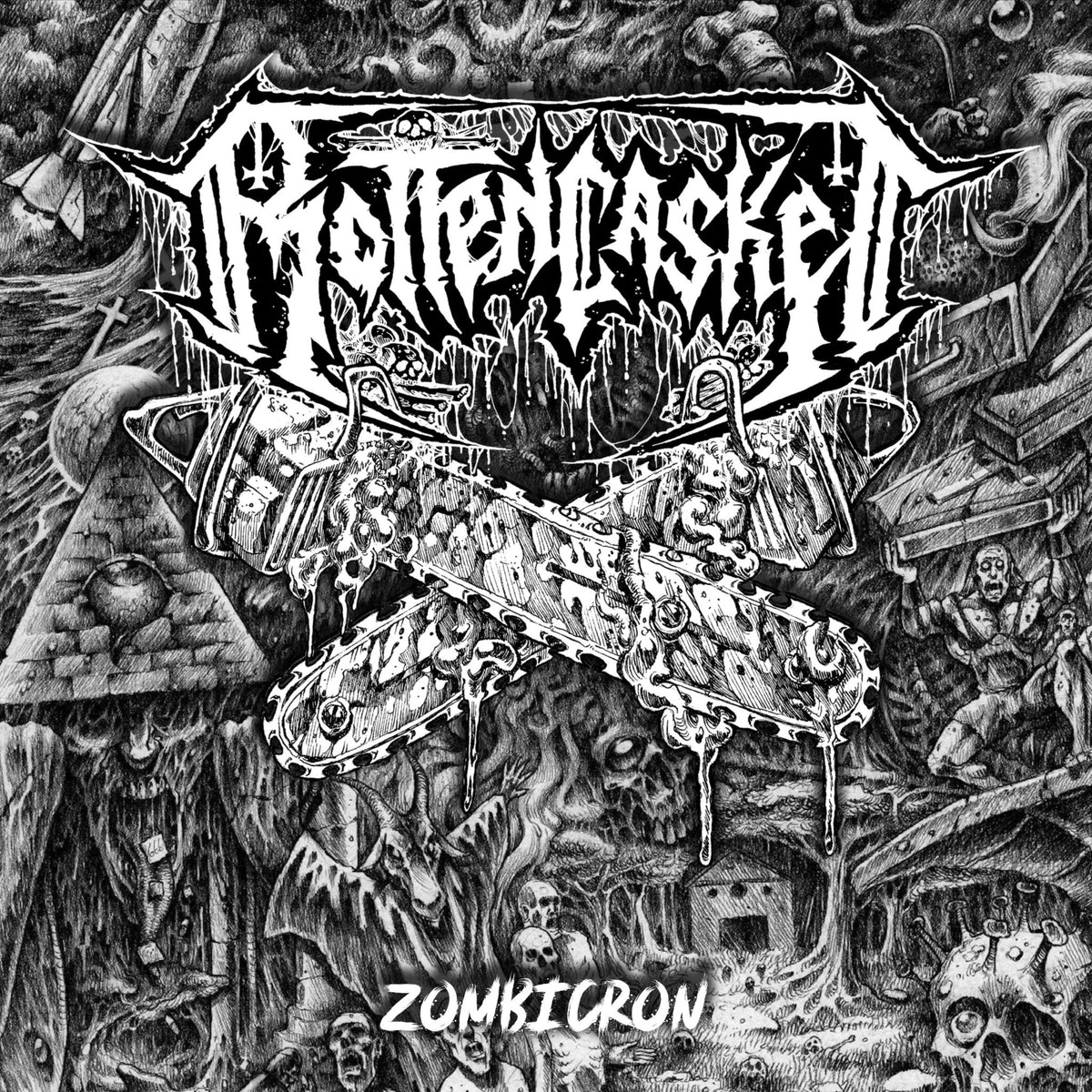 Rotten Casket - Zombicron [Black Vinyl] (LP)