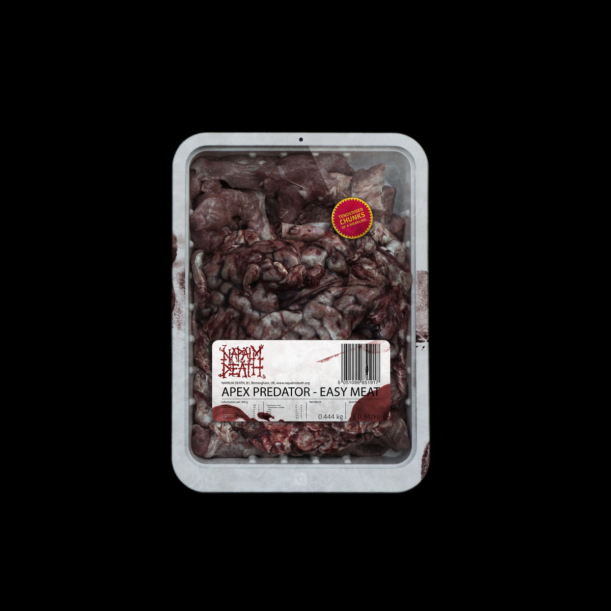 Napalm Death - Apex Predator: Easy Meat (Marbled Vinyl) (LP)