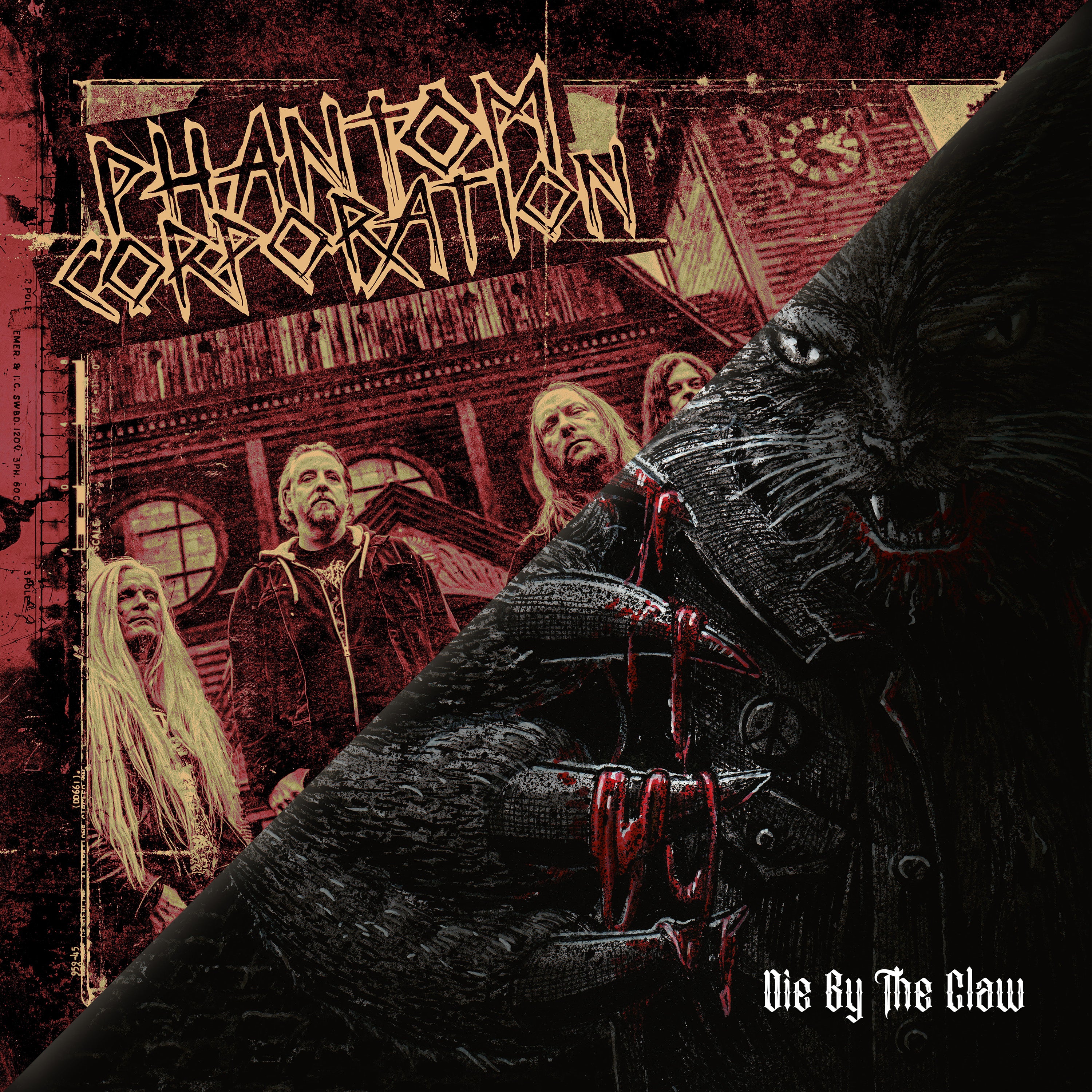 Phantom Corporation & Catbreath - Commando / Die By The Claw (CD)