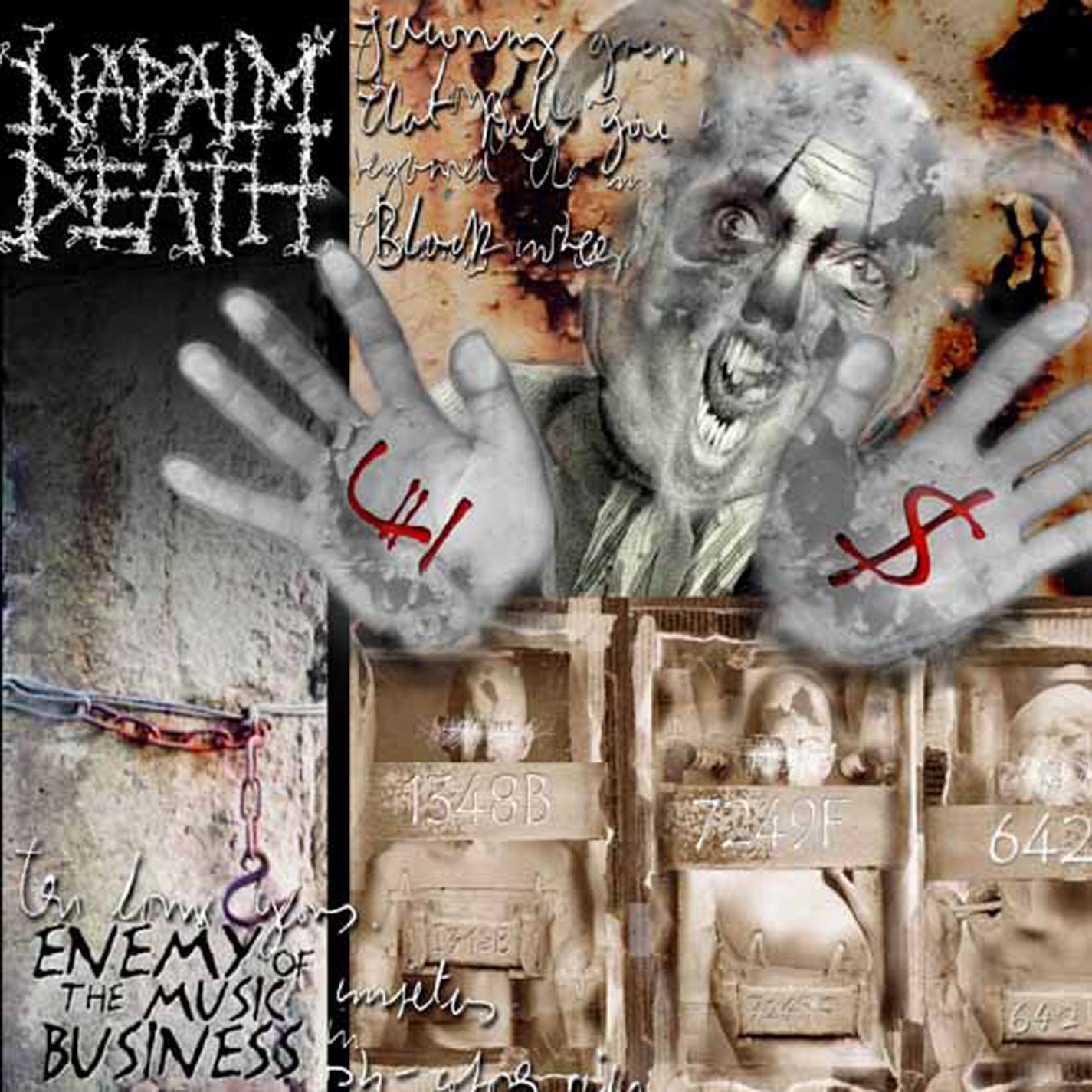 Napalm Death - Enemy Of The Music Business + Leaders Not Followers (CD)