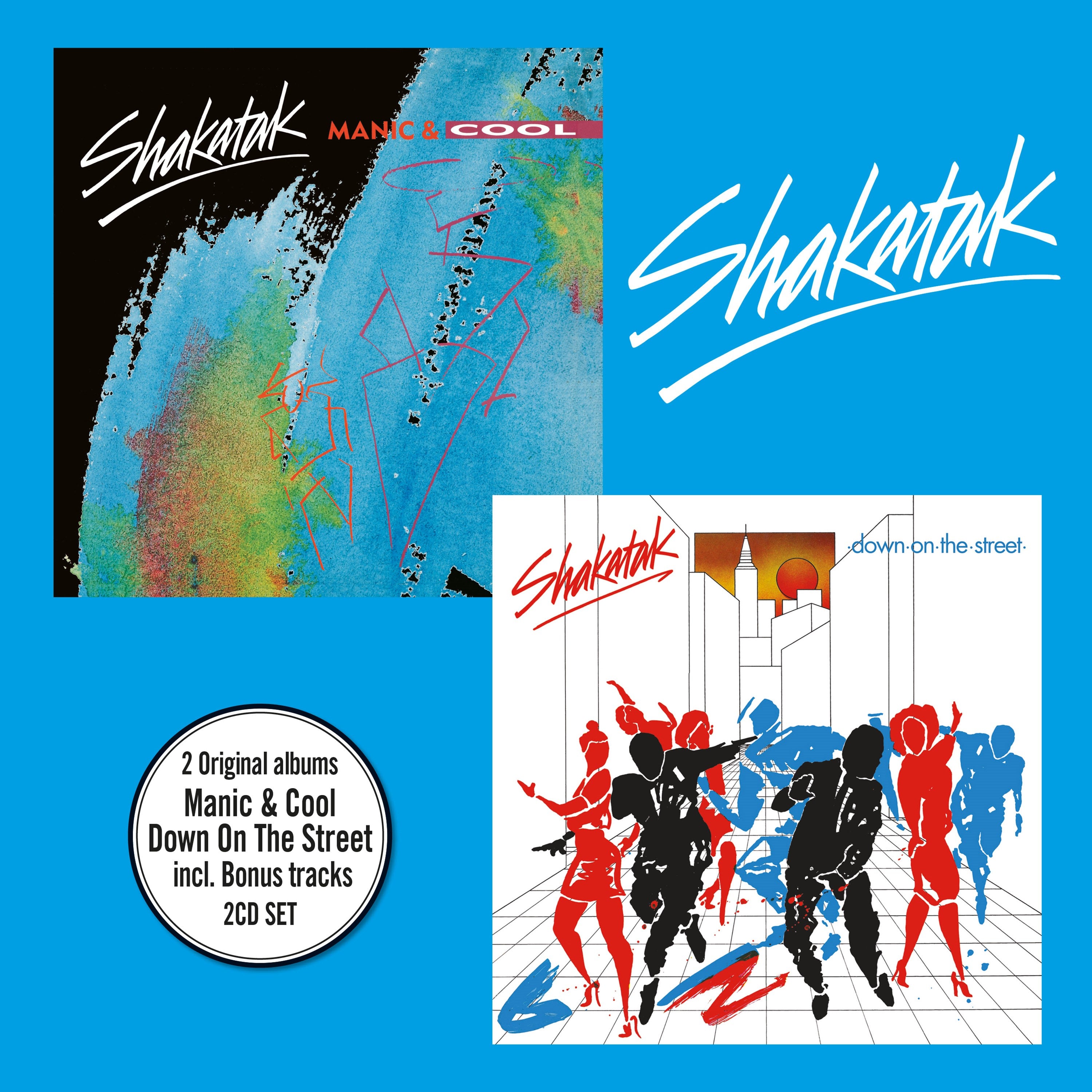 Shakatak - Manic And Cool + Down On The Street (CD)