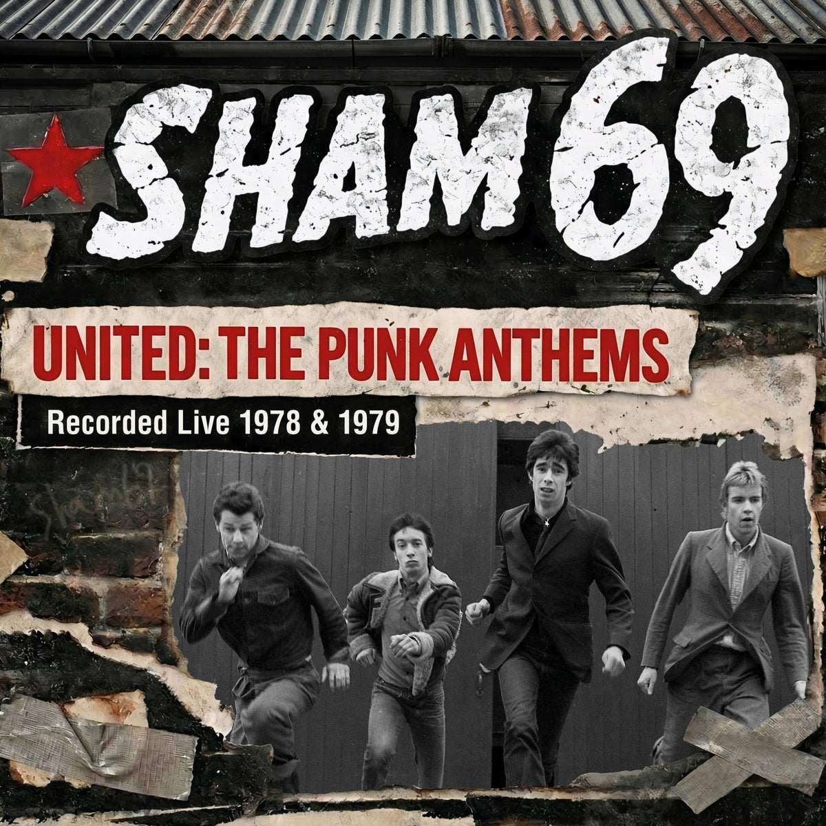 Sham 69 - United: The Punk Anthems Recorded Live 1978 & 1979 (LP)