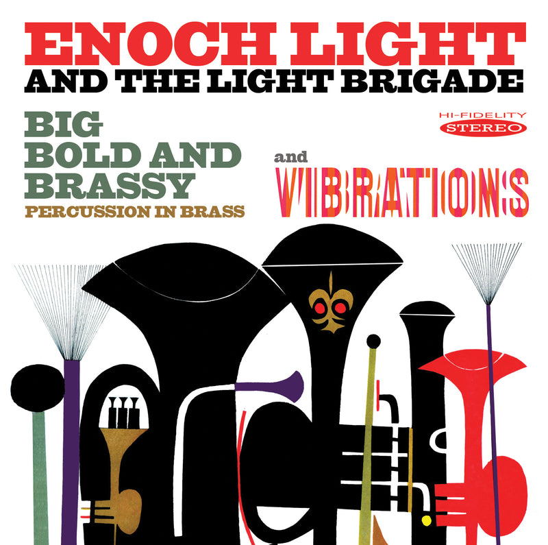 Enoch Light - Big Bold & Brassy & Vibrations (CD)