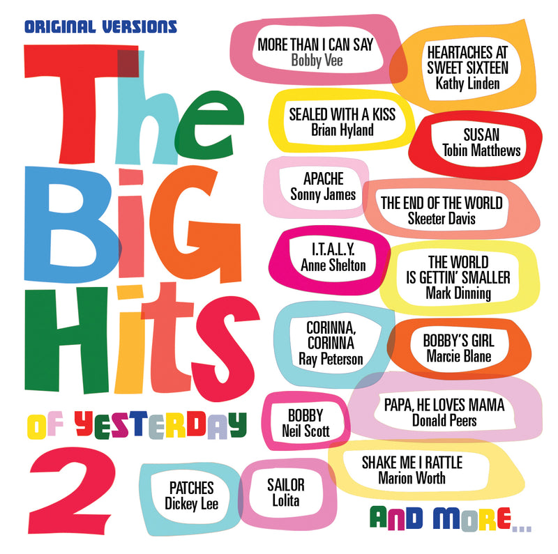 The Big Hits Of Yesterday Volume 2 (CD)