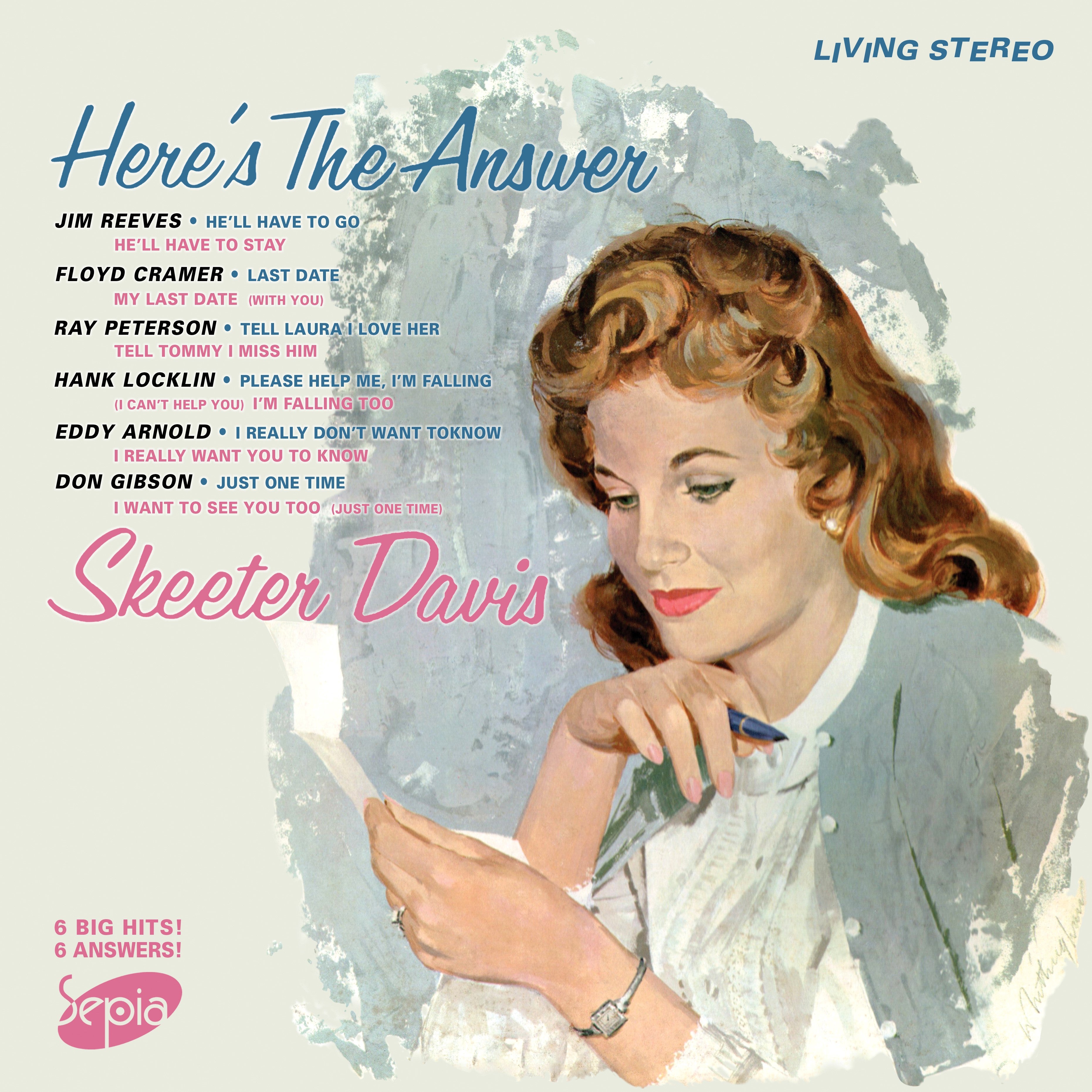 Skeeter Davis - Here's The Answer (Heavyweight Black Vinyl) (LP)