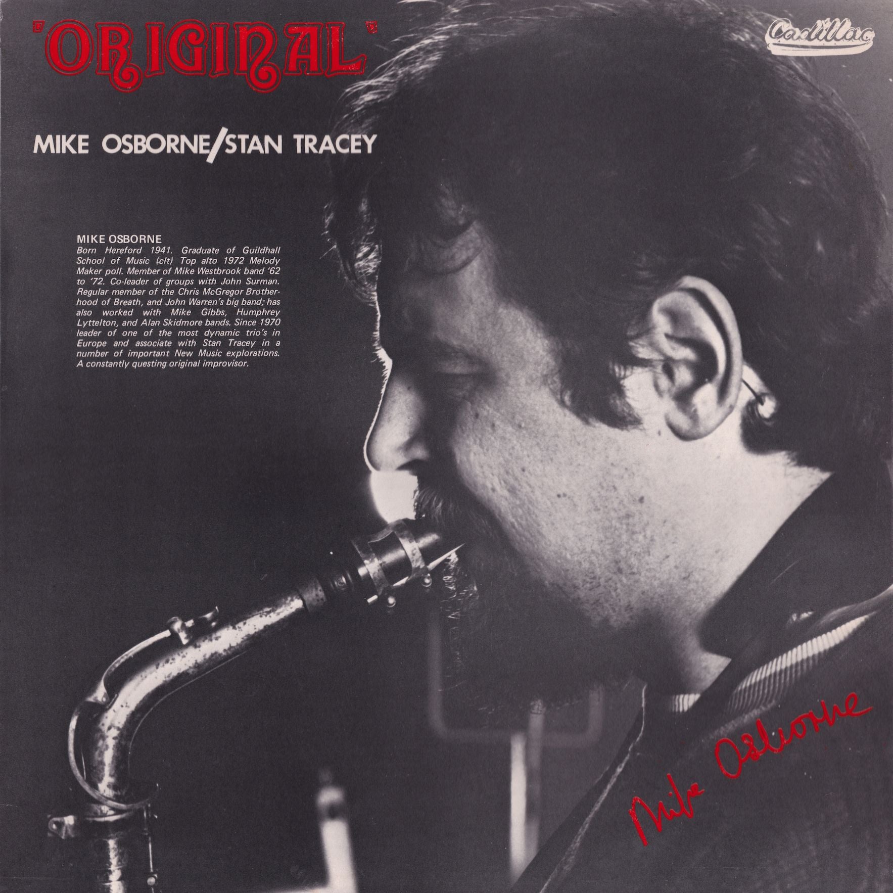 Mike Osborne & Stan Tracey - Original (CD)