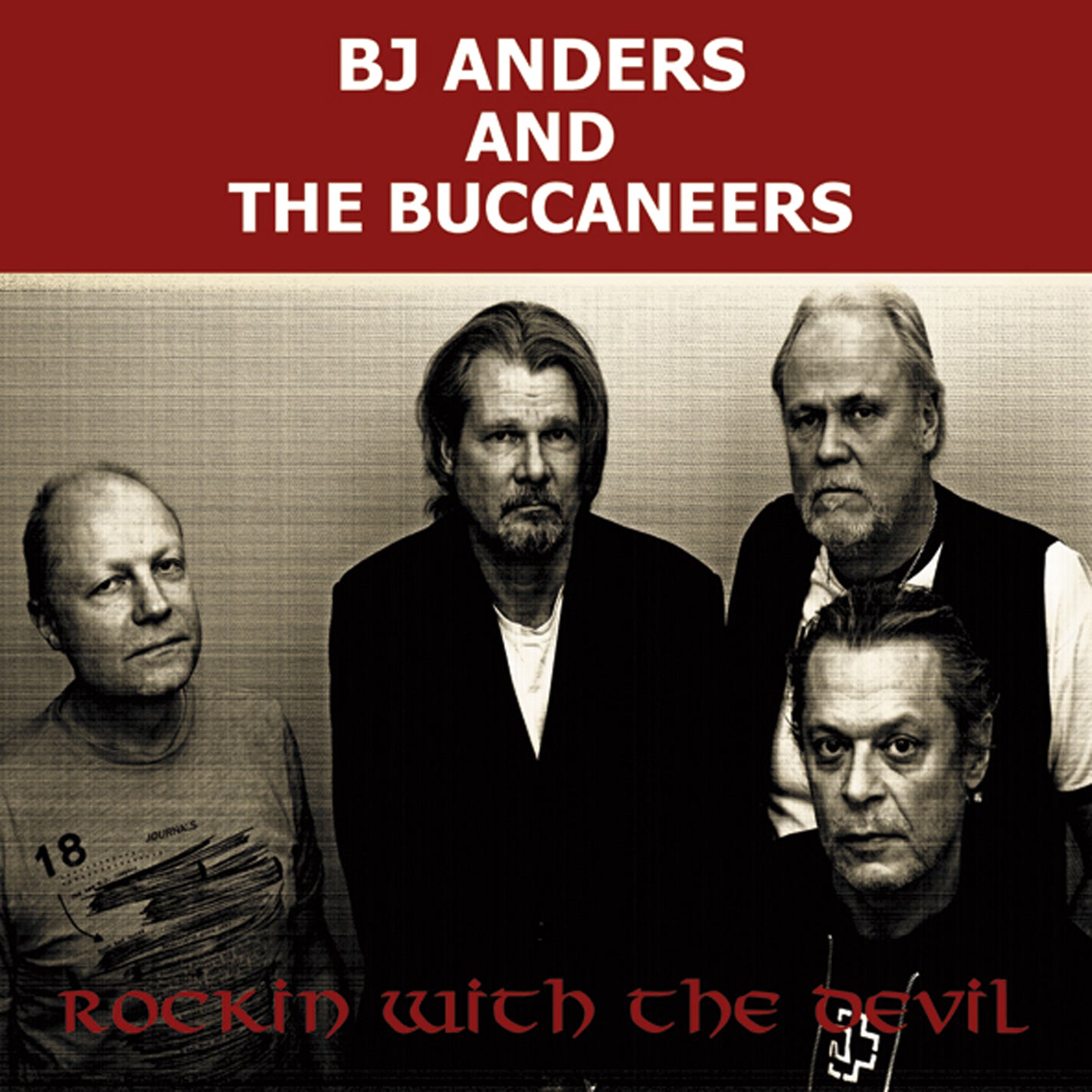 BJ Anders & The Buccaneers - Rockin' With The Devil (CD)