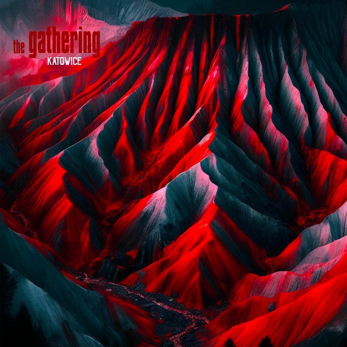The Gathering - Katowice (Marbled Black & Red LP with Insert) (LP)