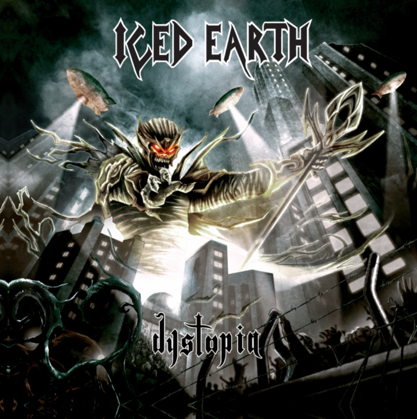 Iced Earth - Dystopia [Marbled Red & Black Vinyl in Special 3D Cover] (LP)