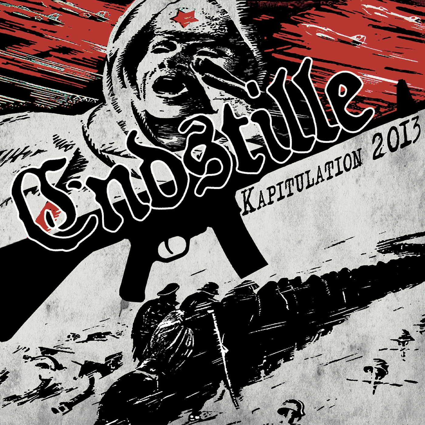 Endstille - Kapitulation 2013 [Limited Marble Red Vinyl in Luxurious Triple Gatefold] (LP)