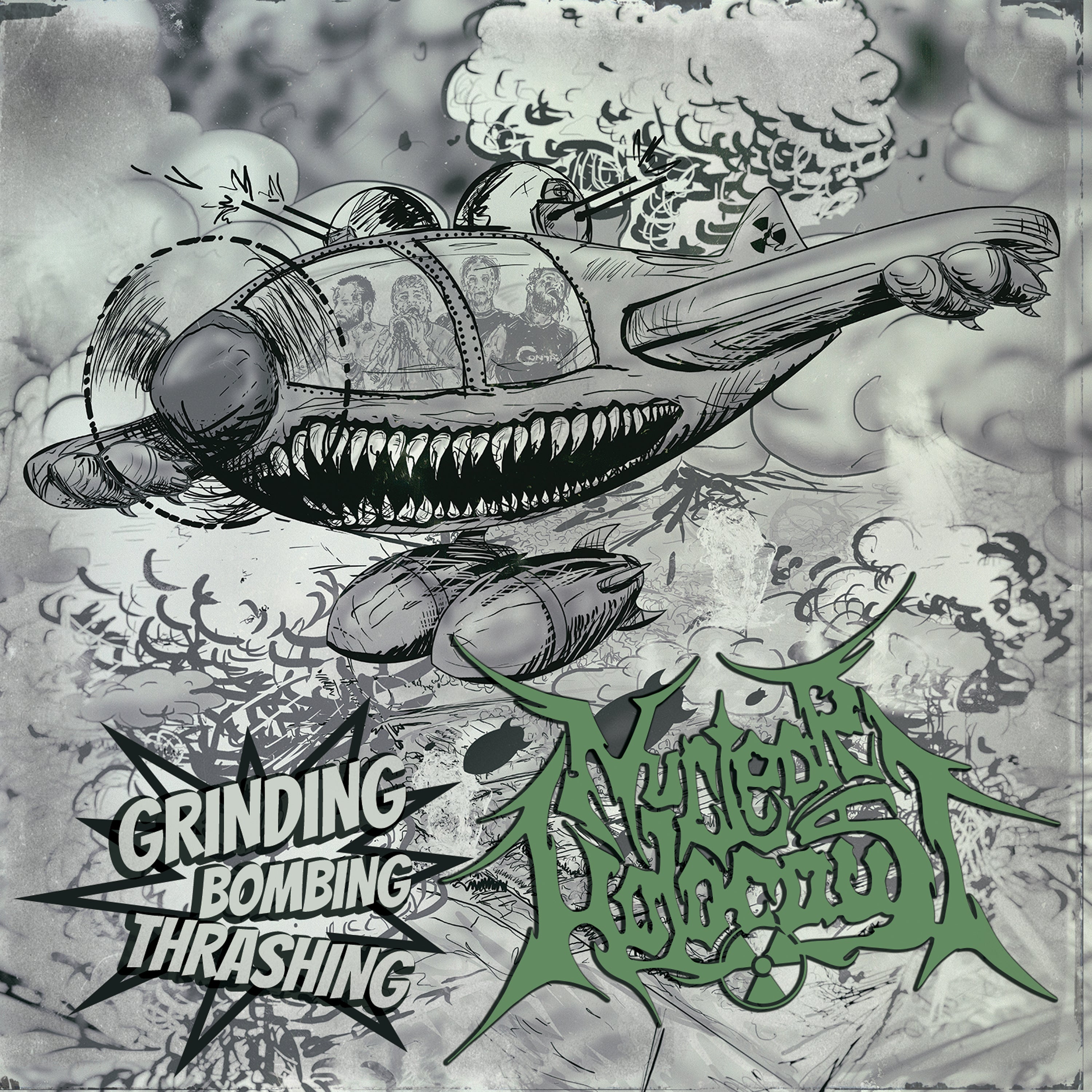 Nuclear Holocaust - Grinding Bombing Thrashing (CD)