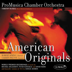 Promusica, Robert Spring, Carmen Pelton - American Originals (CD)