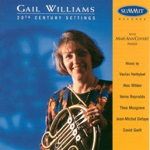 Gail Williams - 20th Century Settings (CD)