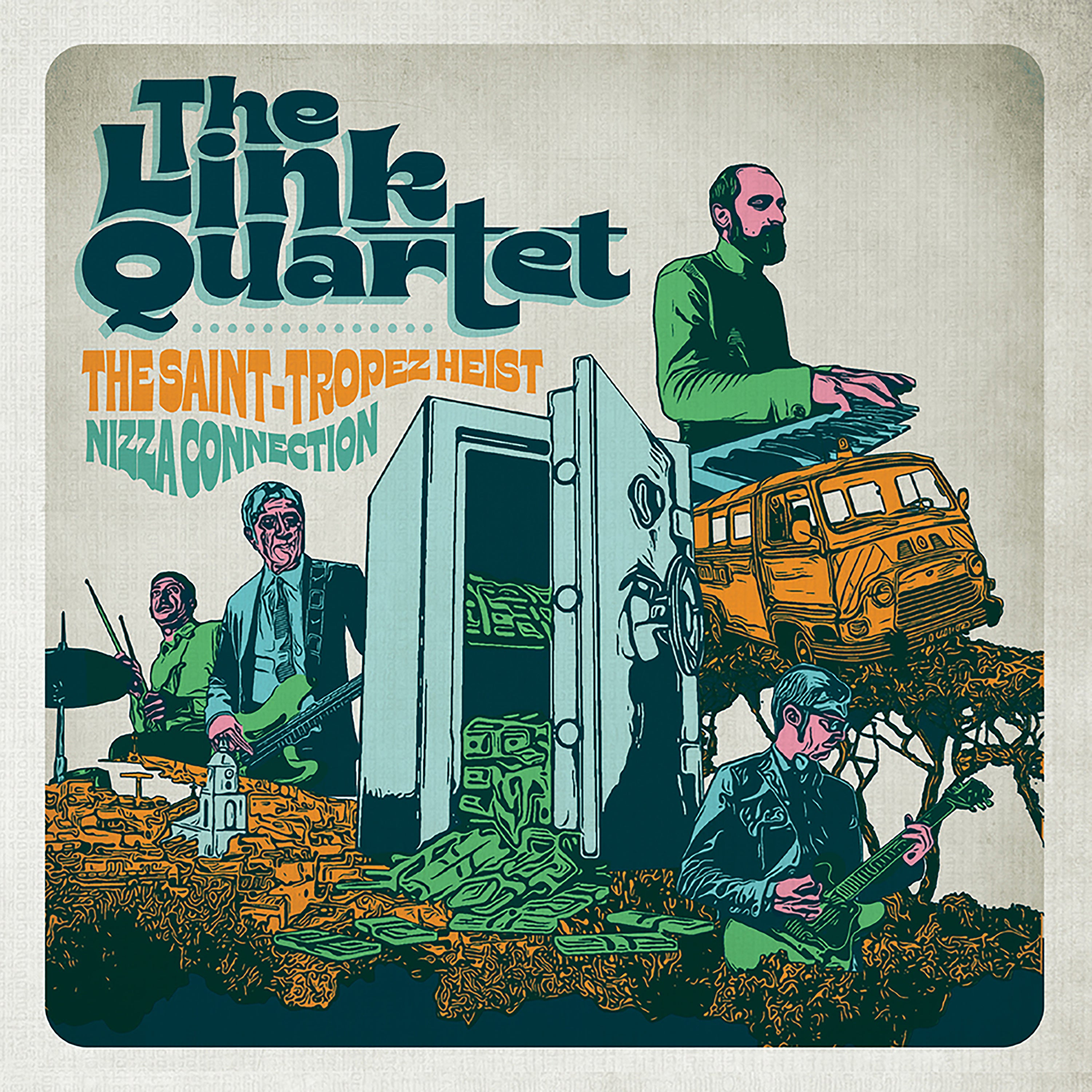 The Link Quartet - The Saint-Tropez Heist (Repress) (7 INCH)