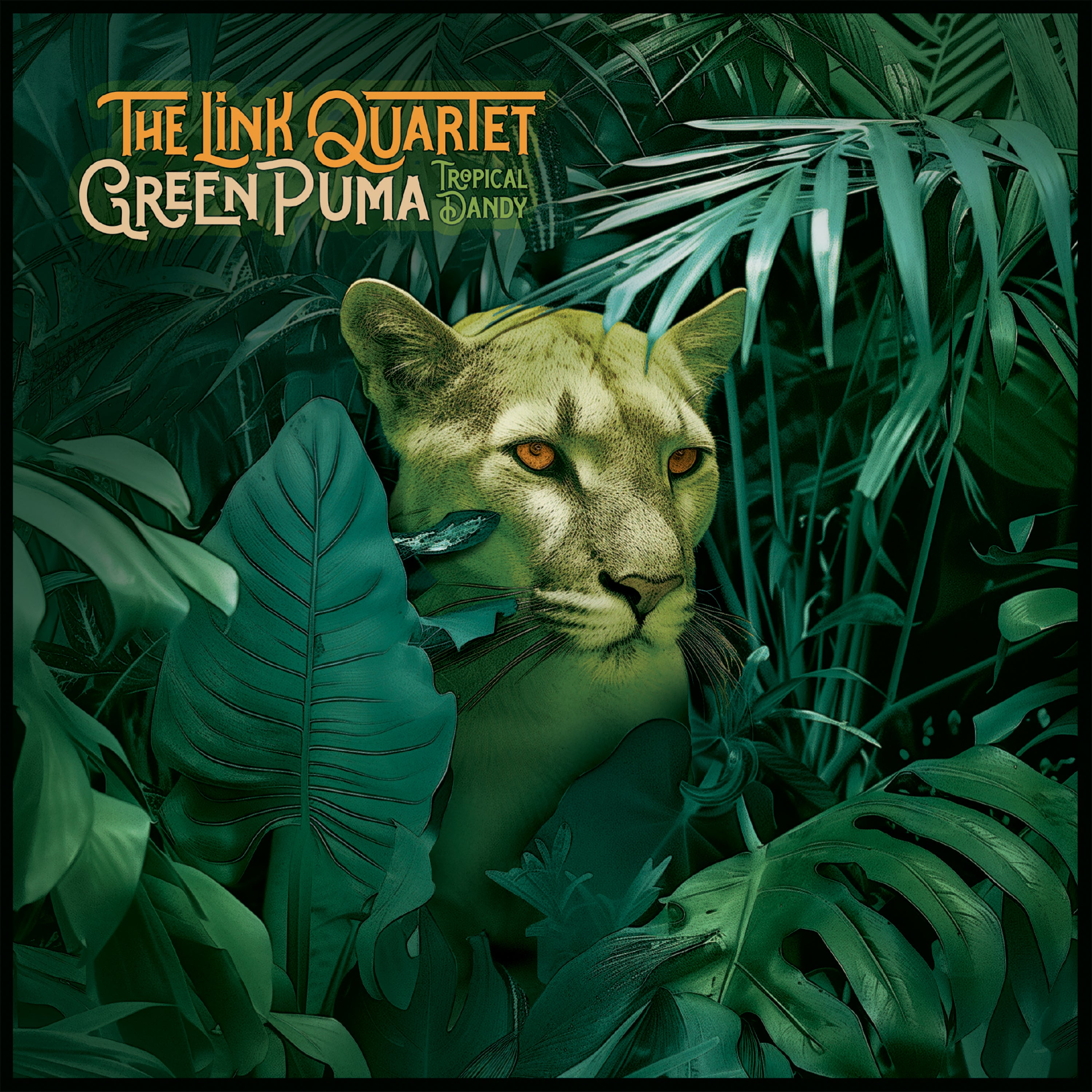 The Link Quartet - Green Puma/Tropical Dandy (7 INCH)