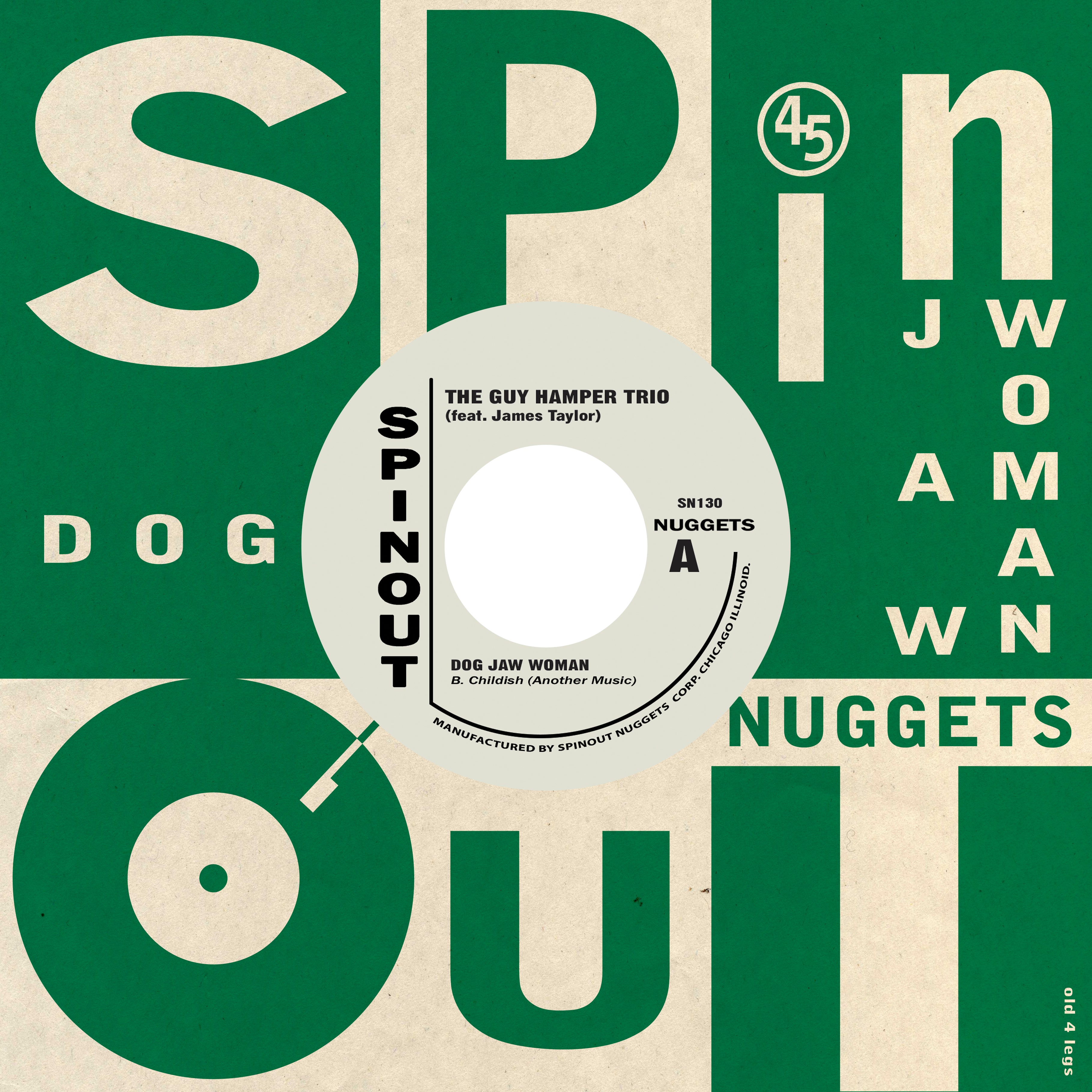 The Guy Hamper Trio (feat. James Taylor) - Dog Jaw Woman/The First Creature Is Jealousy (7 INCH)