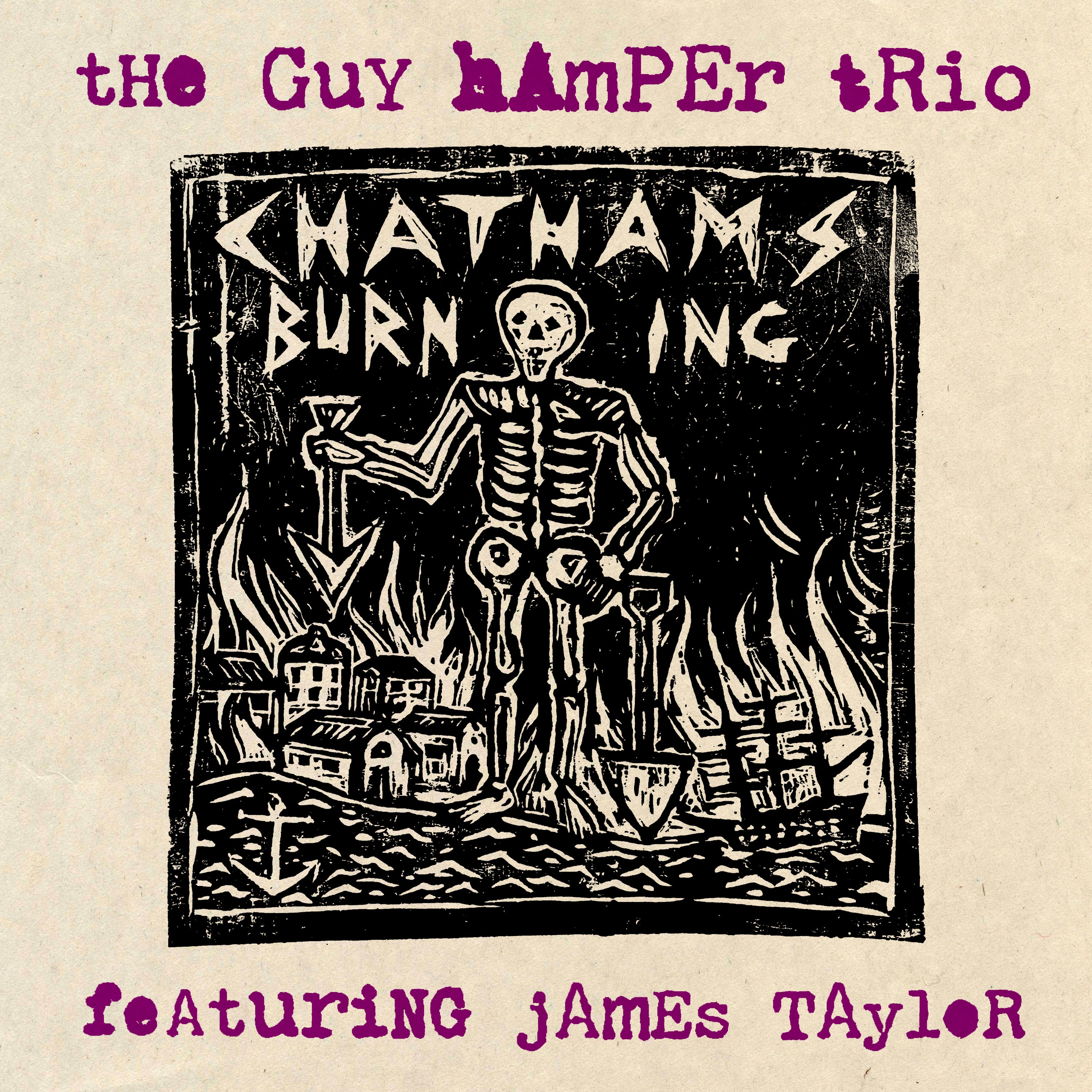 The Guy Hamper Trio - Chatham's Burning EP (7 INCH)