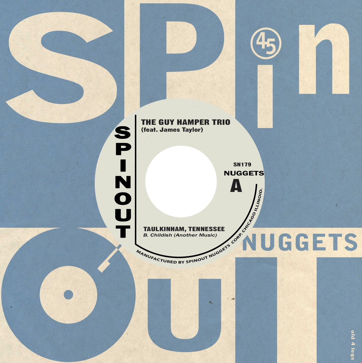 The Guy Hamper Trio - Taulkinham, Tennessee / A Surprise To You, No Surprise To Me (7 INCH)