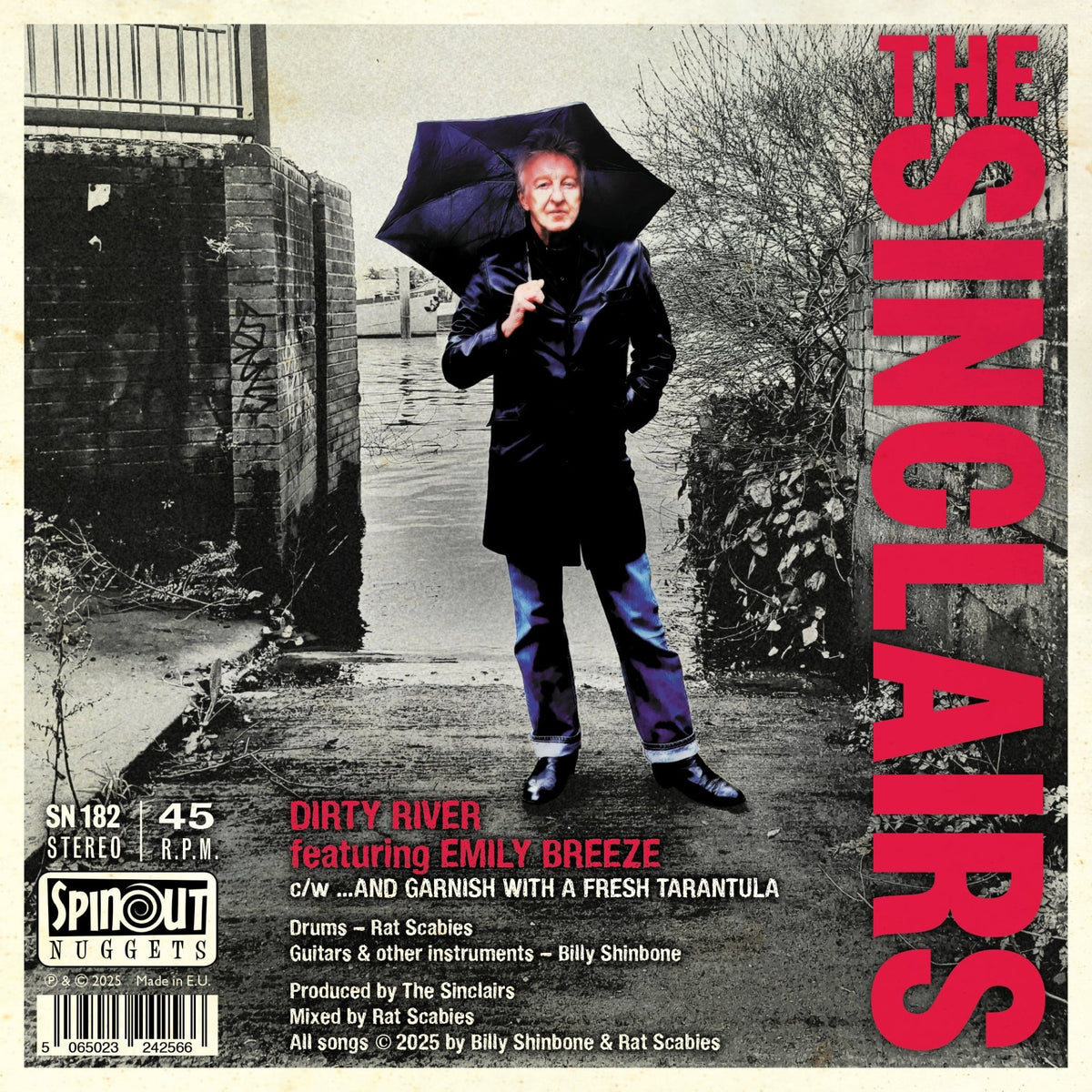 The Sinclairs - Dirty River (feat. Emily Breeze) / ...And Garnish With A Fresh Tarantula (7 INCH)
