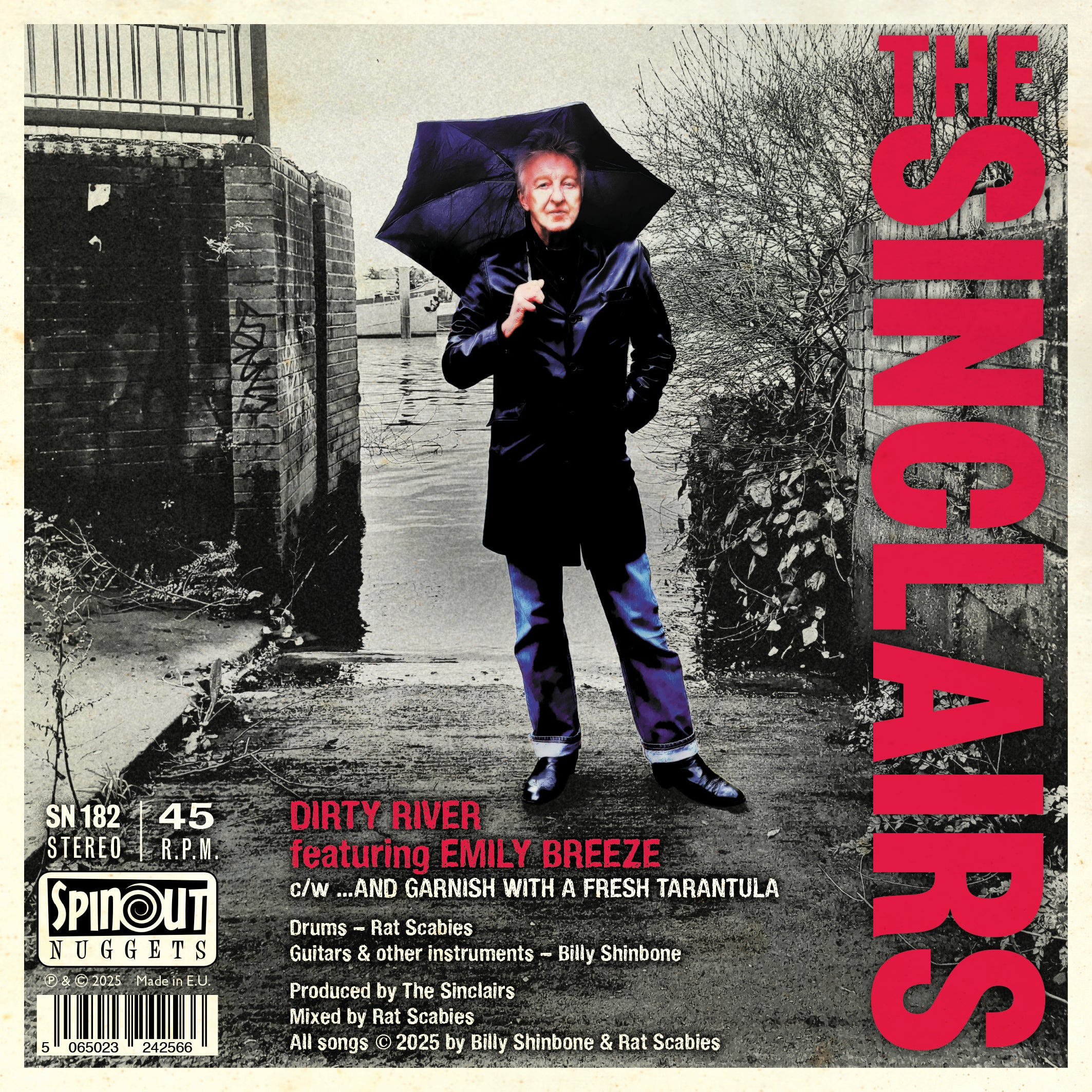 The Sinclairs - Dirty River (feat. Emily Breeze) / ...And Garnish With A Fresh Tarantula (7 INCH)