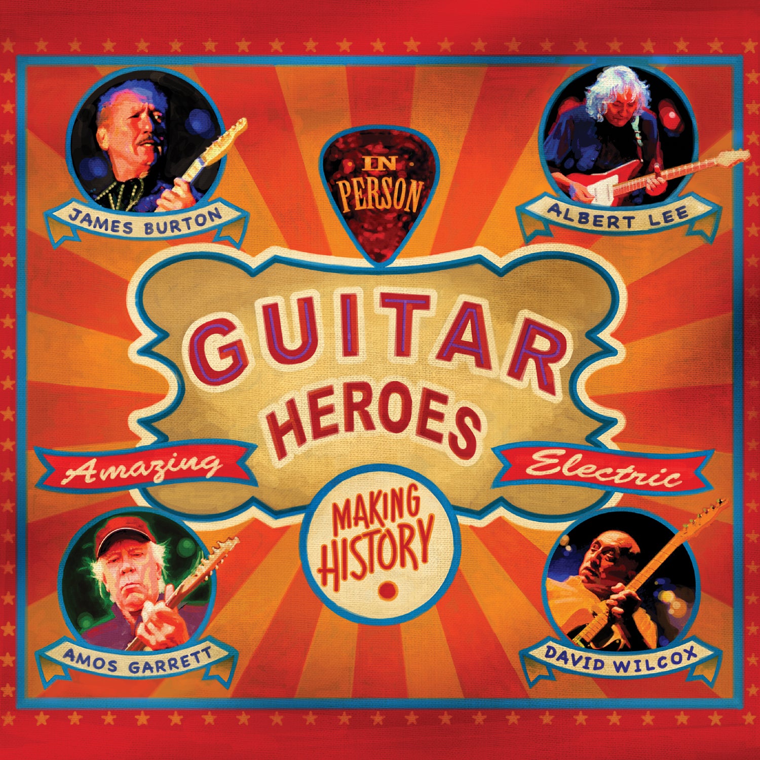 James Burton & Albert Lee & Amos Garrett - Guitar Heroes (LP)