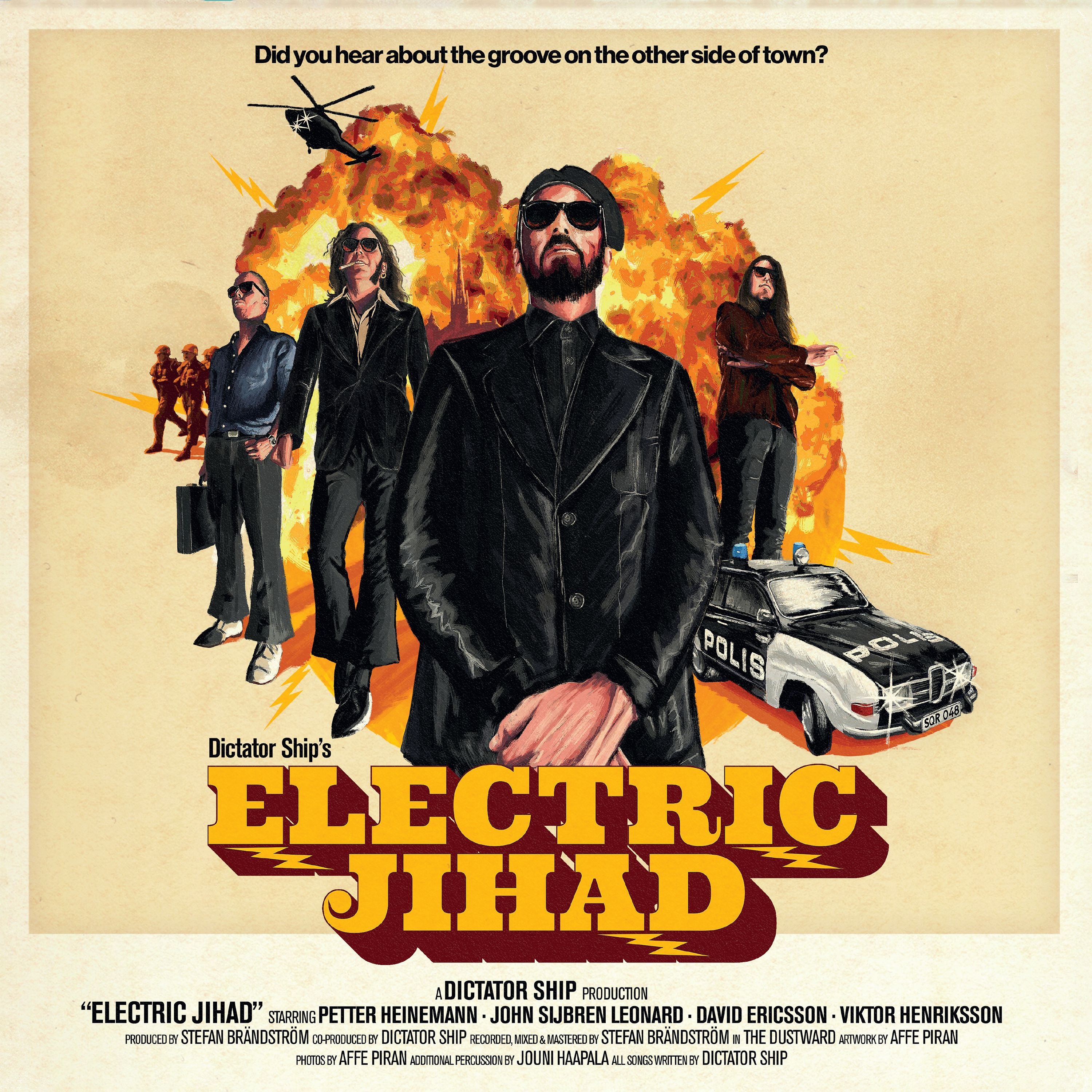Dictator Ship - Electric Jihad (Black Vinyl) (LP)