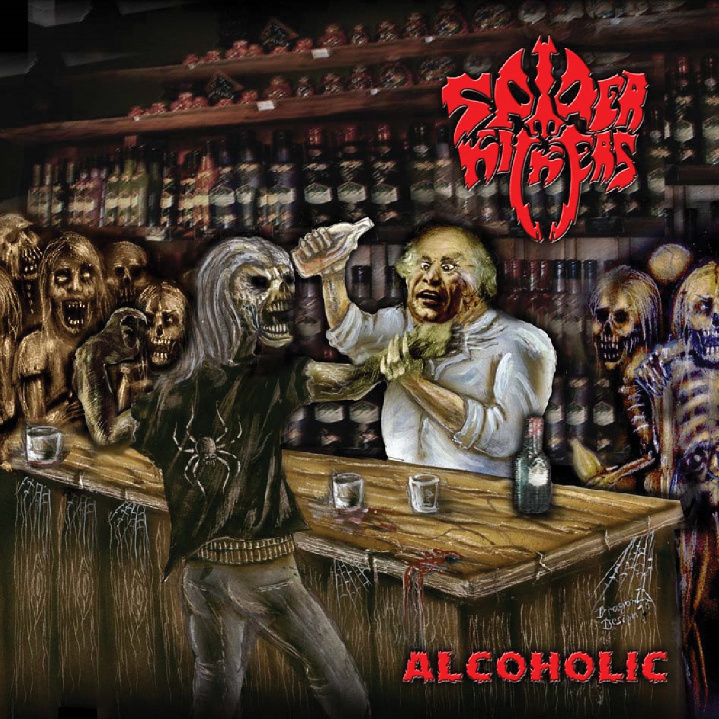 Spider Kickers - Alcoholic (CD)