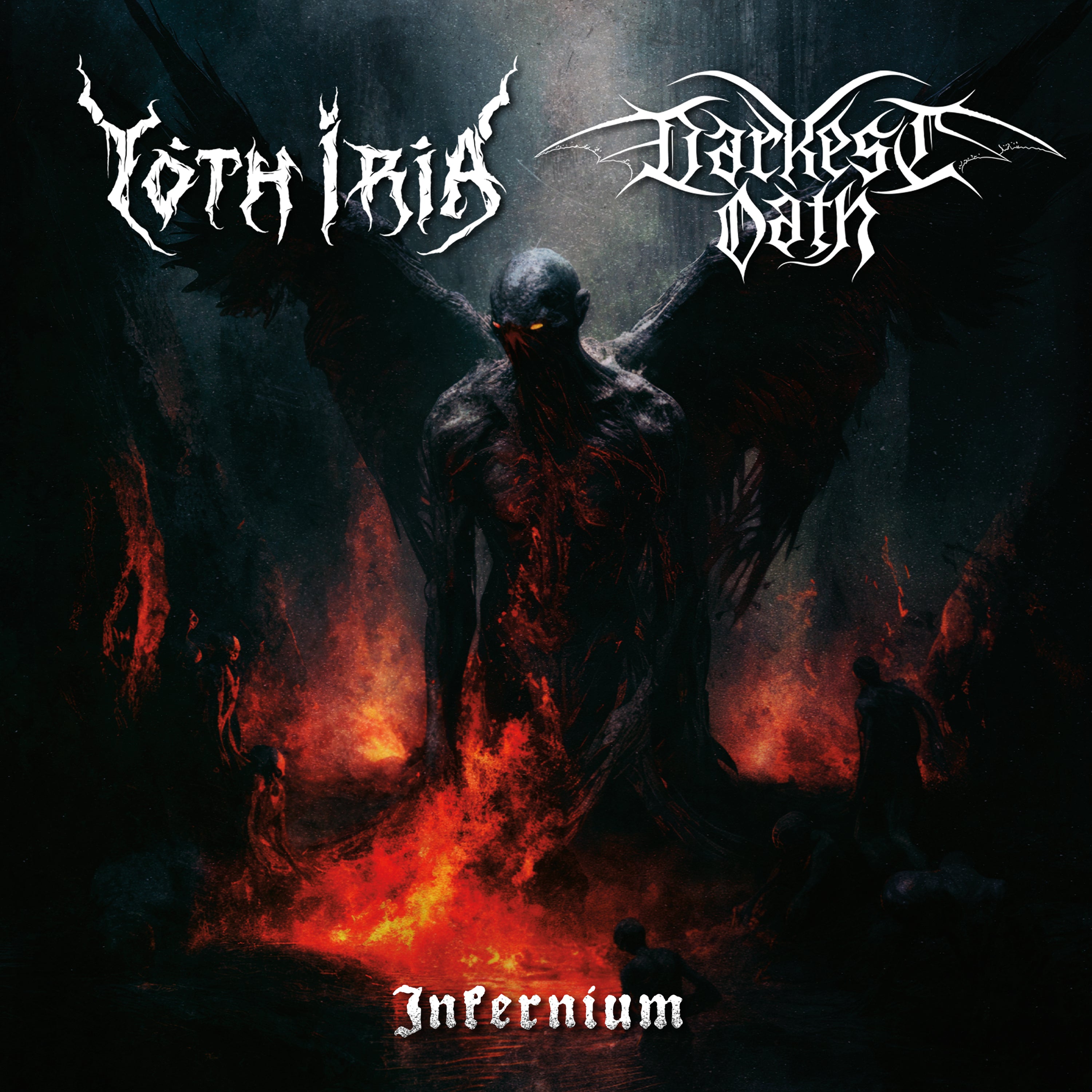 Yoth Iria & Darkest Oath - Infernium (7 INCH)