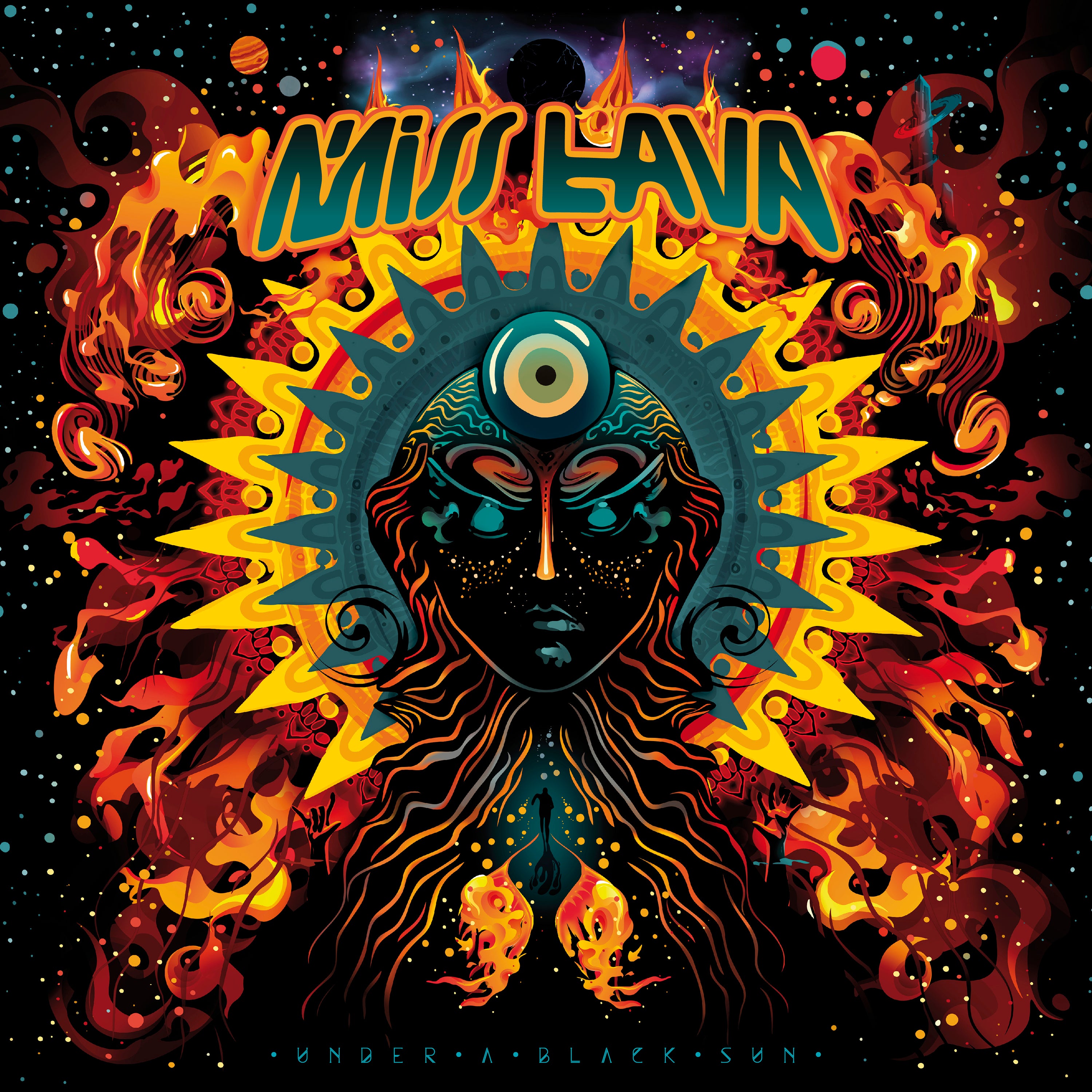 Miss Lava - Under A Black Sun (CD)