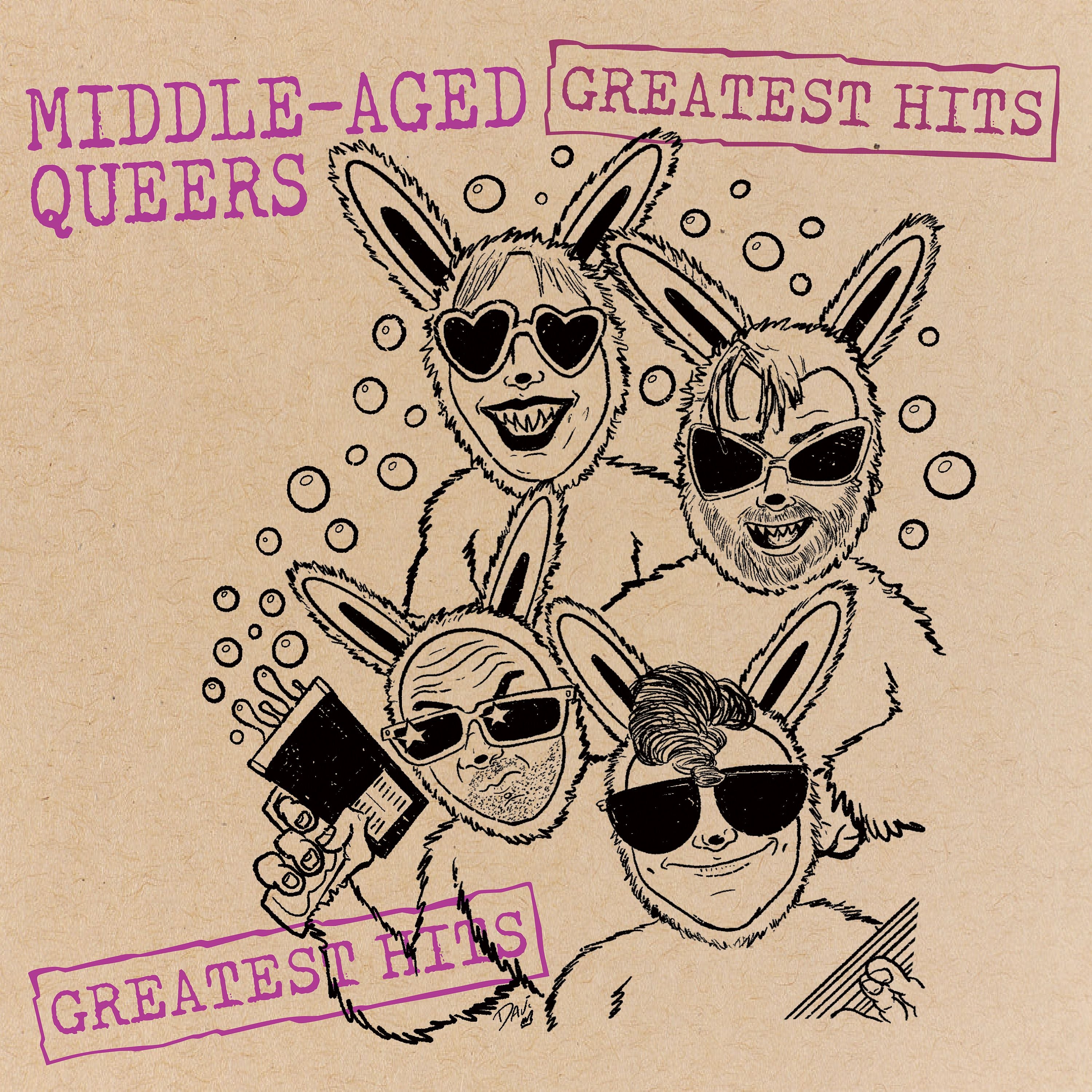 Middle-Aged Queers - Greatest Hits (LP)