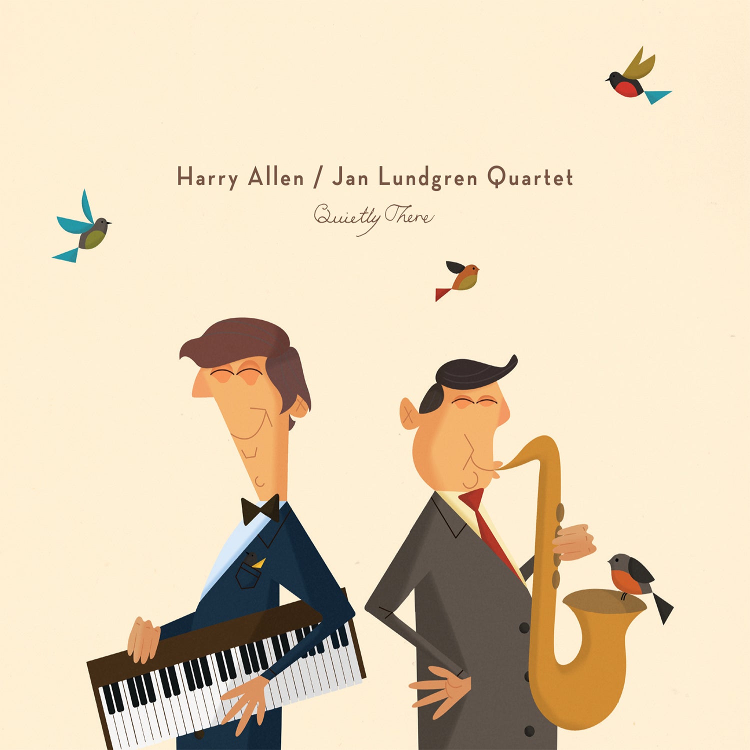 Harry Allen & Jan Lundgren - Quietly There (CD)