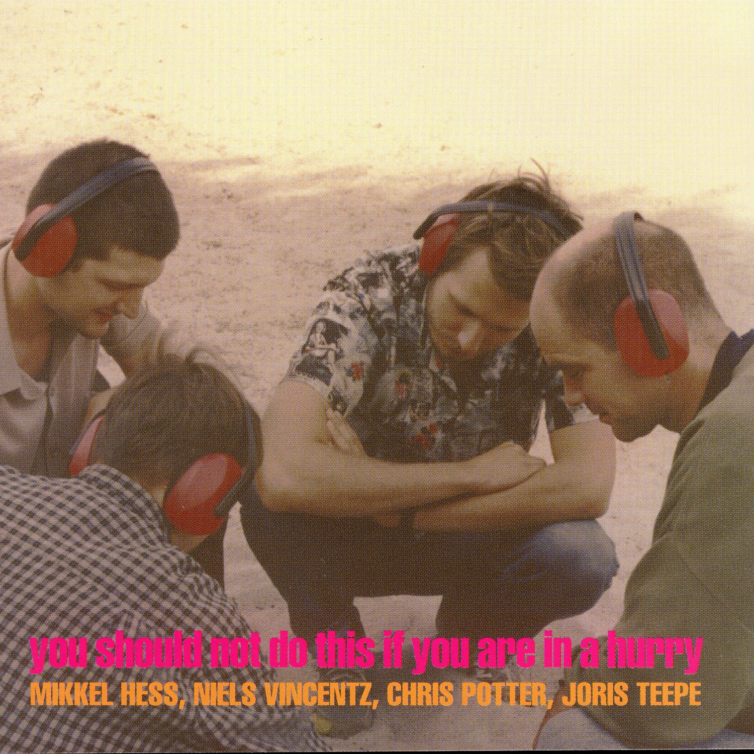 Mikkel Hess & Niels Vincentz & Chris Potter - You Should Not Do This If You Are In A Hurry (CD)