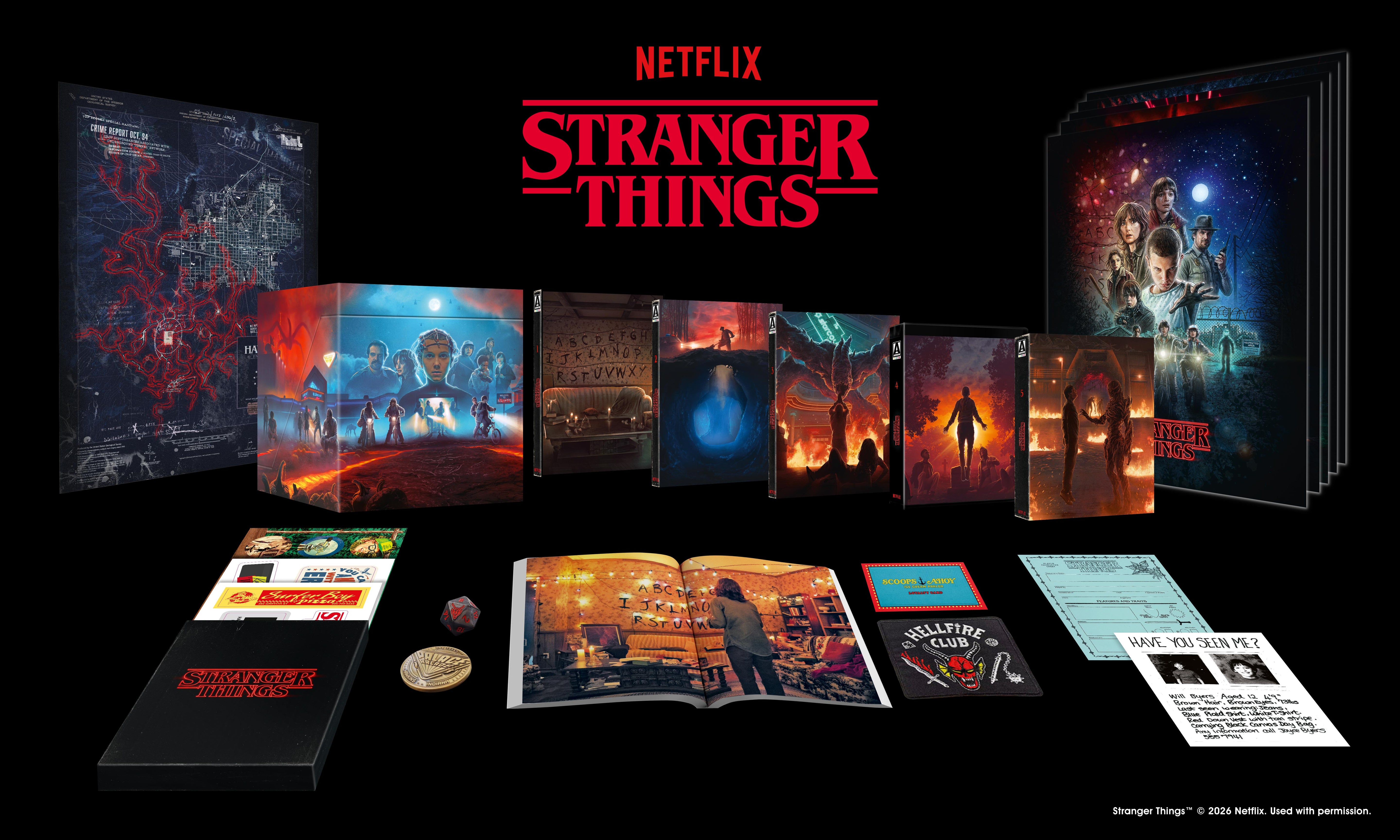 Stranger Things: The Complete Series (Deluxe Edition) (Blu-ray) PREORDER