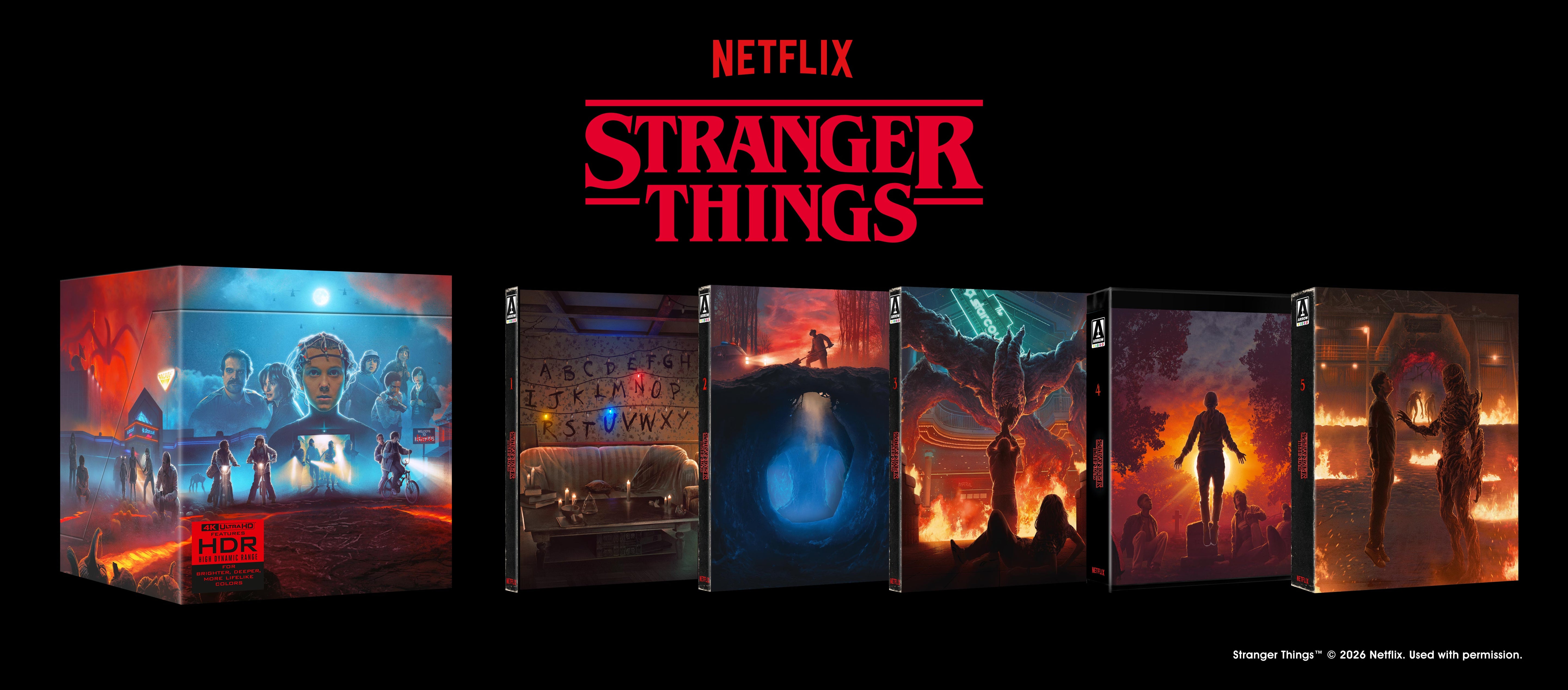 Stranger Things: The Complete Series (Deluxe Edition) (4K Ultra HD) PREORDER