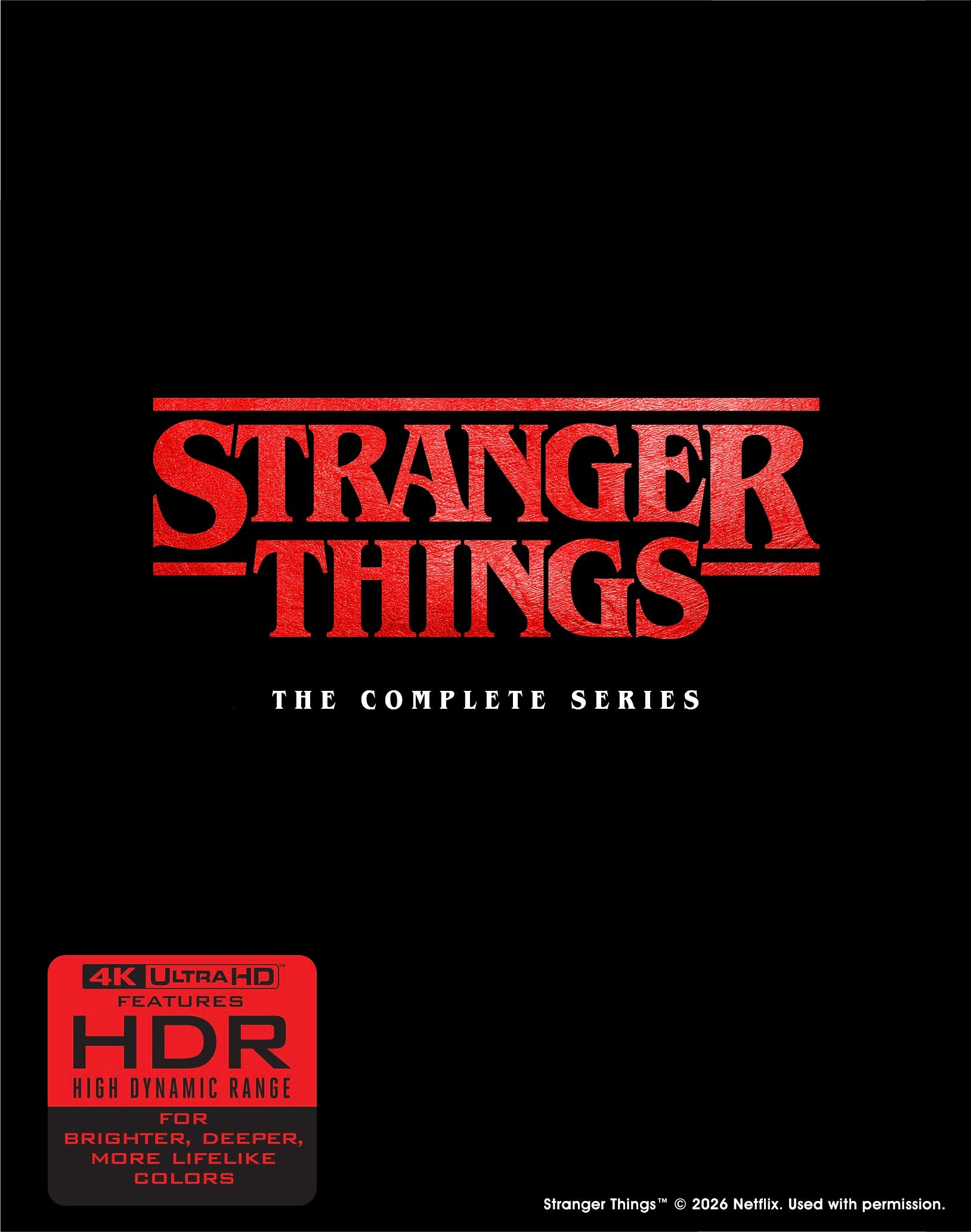 Stranger Things: The Complete Series (4K Ultra HD) PREORDER