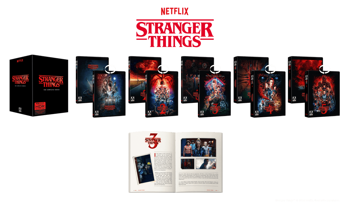 Stranger Things - Complete Series (4K Ultra HD) (DAMAGED)