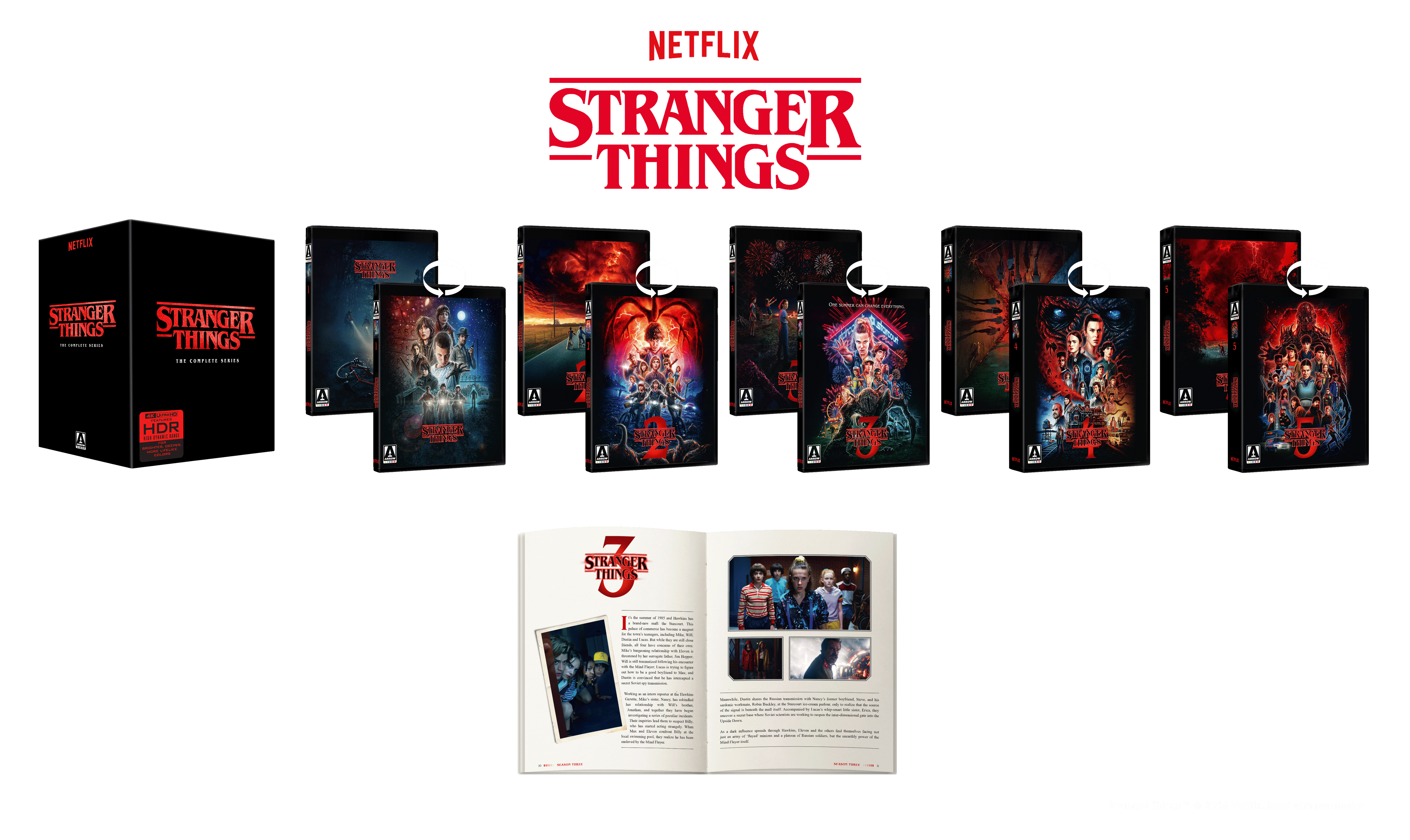 Stranger Things: The Complete Series (4K Ultra HD) PREORDER